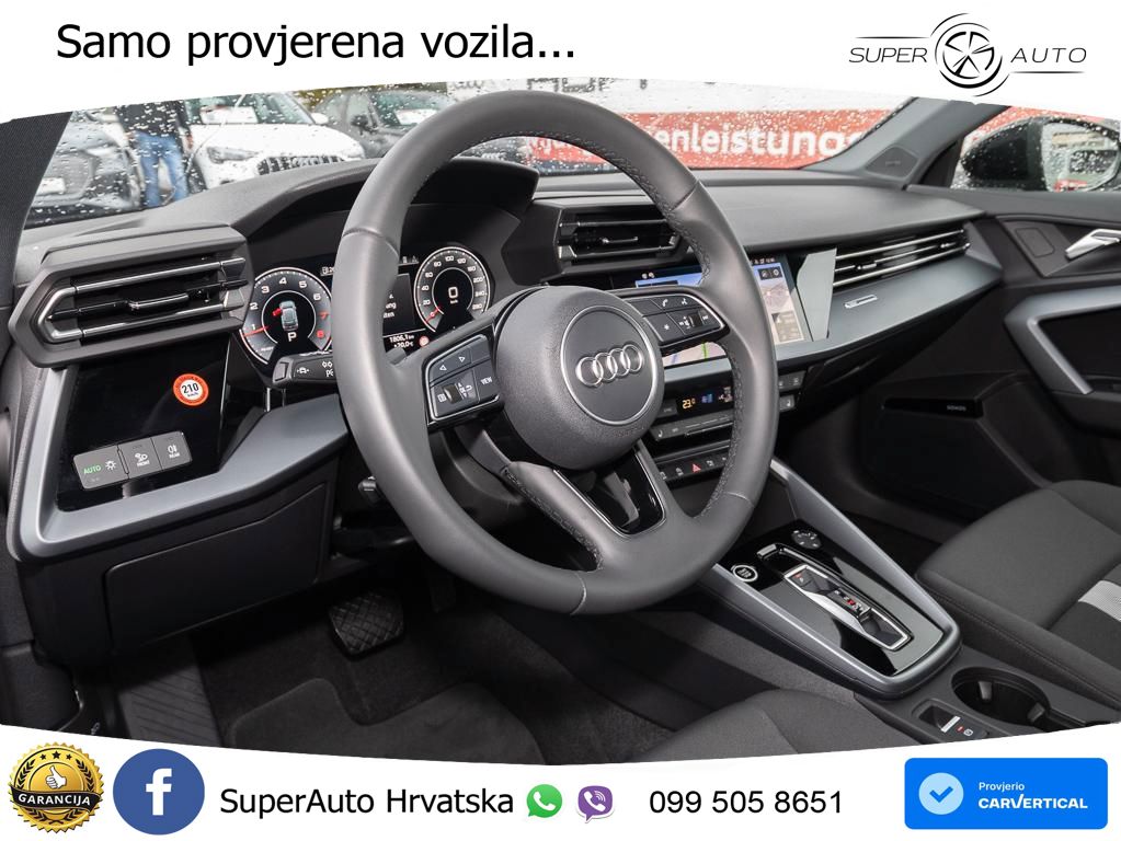 Audi A3 35 TFSI (150 KS) S tronic advanced LED+GR SJED+ACC