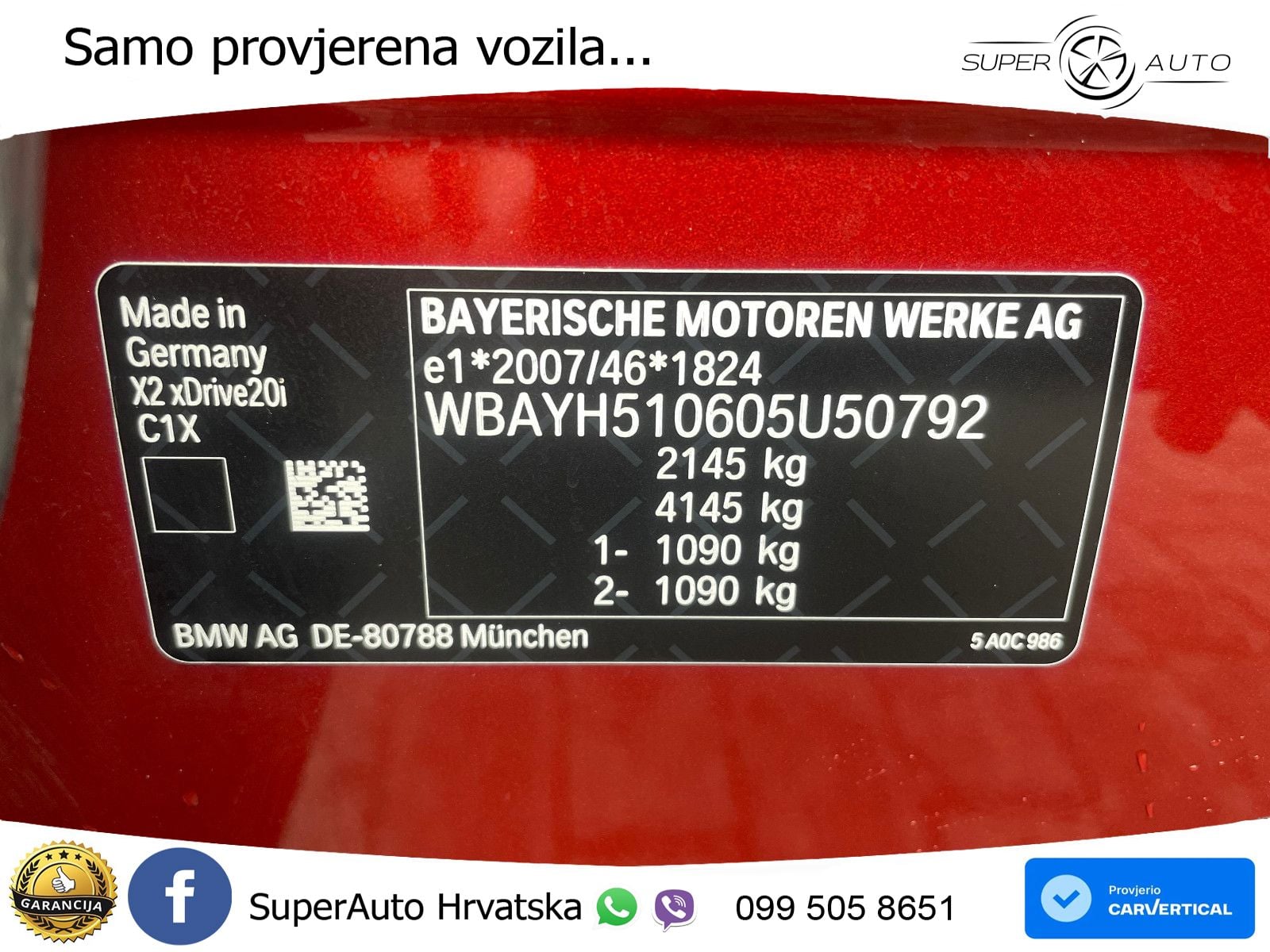 BMW X2 xDrive20i Steptronic