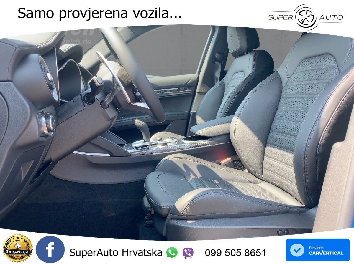 Alfa Romeo Stelvio Quadrifoglio 2.9 V6 Bi-Turbo (520 KS) Q4 Automatic LED+GR SJED+ACC
