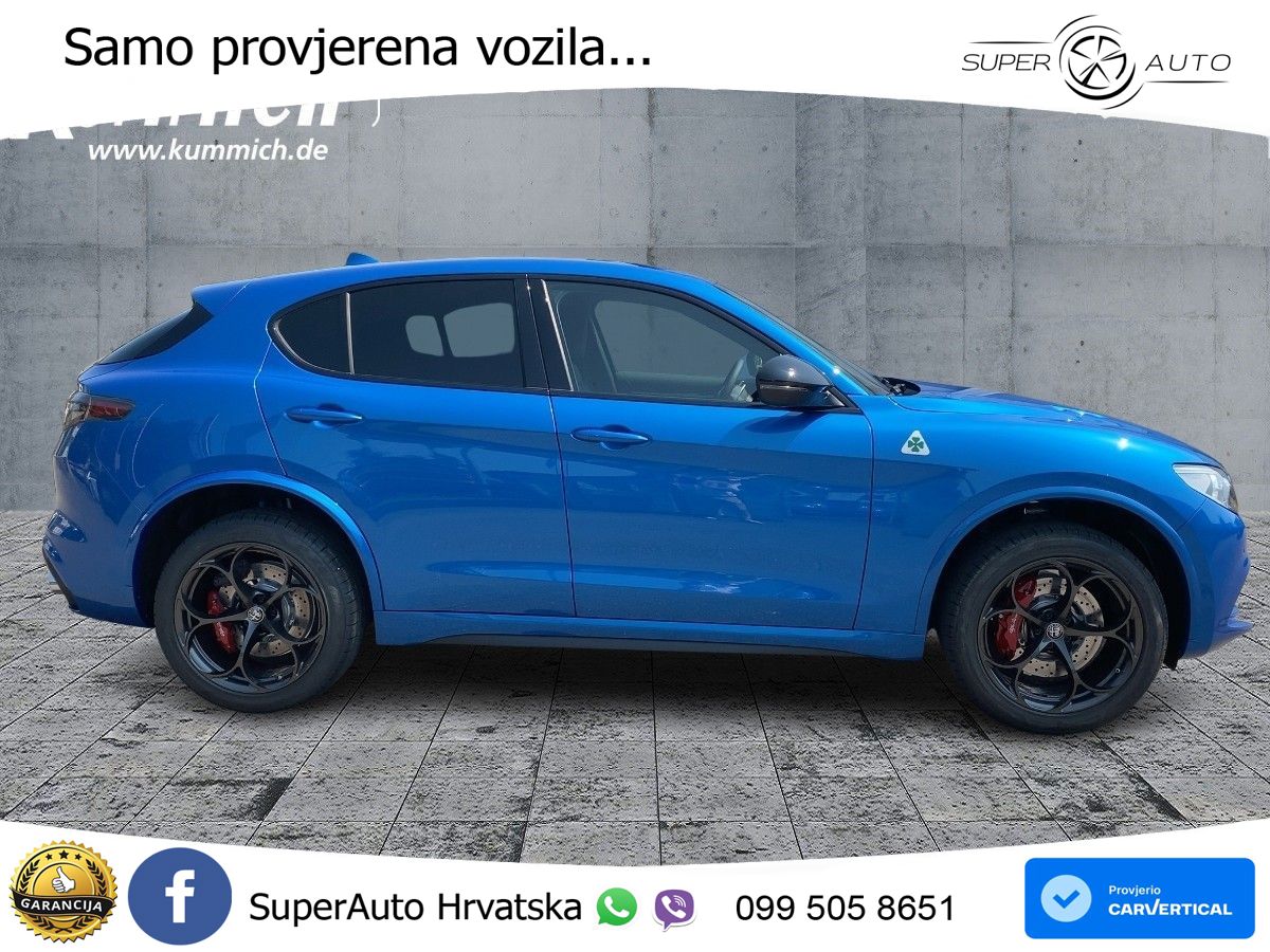 Alfa Romeo Stelvio Quadrifoglio 2.9 V6 Bi-Turbo (520 KS) Q4 Automatic LED+GR SJED+ACC