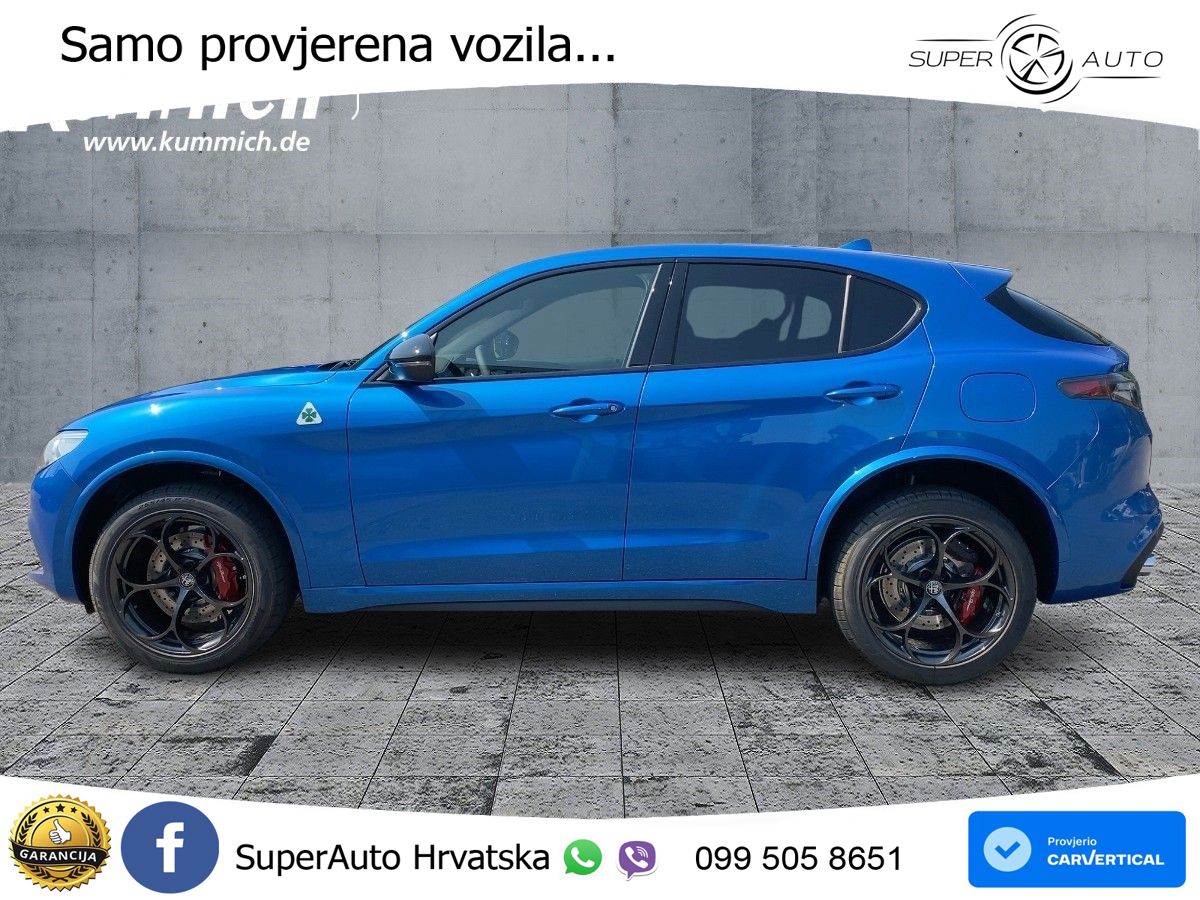 Alfa Romeo Stelvio Quadrifoglio 2.9 V6 Bi-Turbo (520 KS) Q4 Automatic LED+GR SJED+ACC