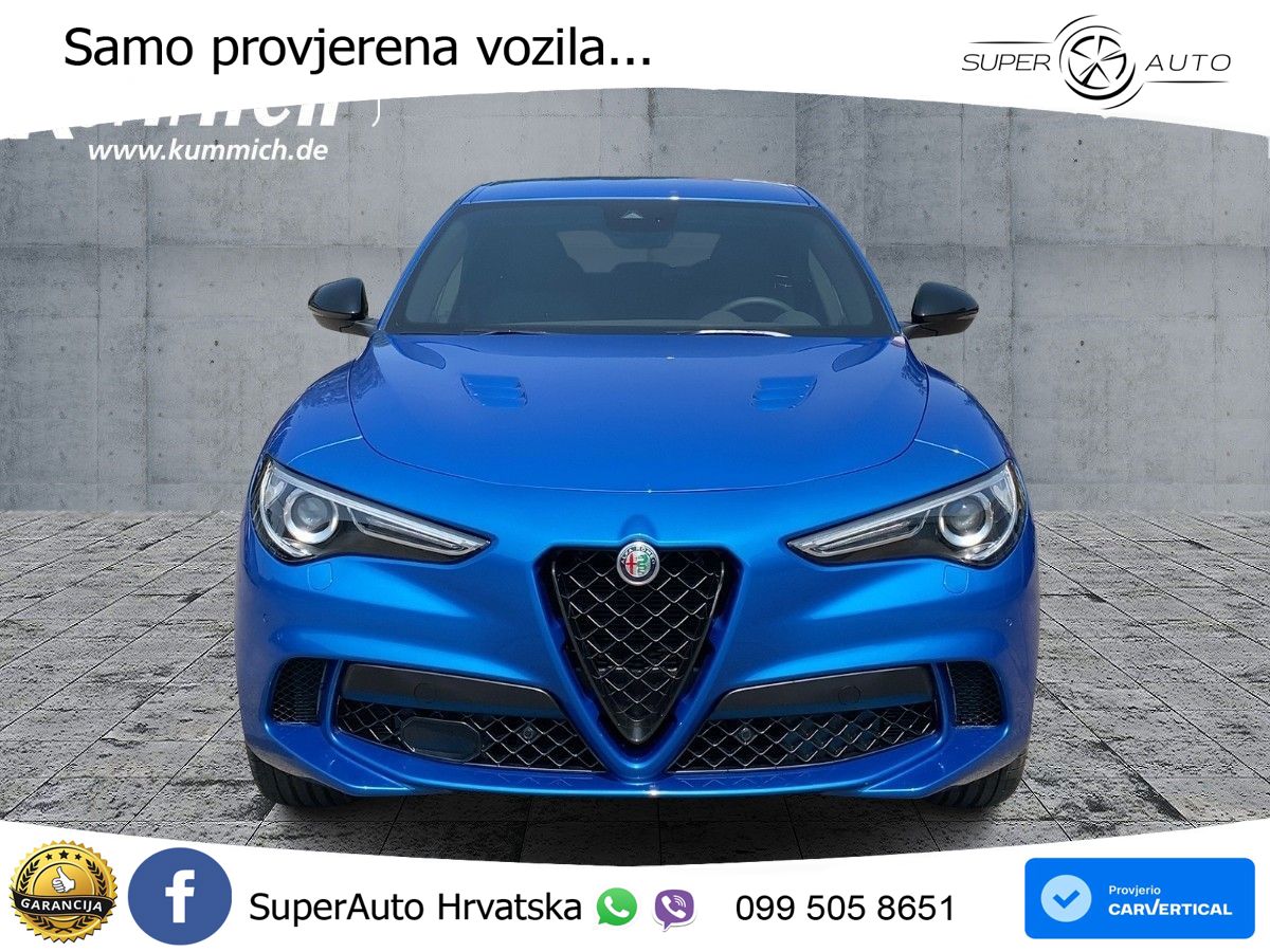 Alfa Romeo Stelvio Quadrifoglio 2.9 V6 Bi-Turbo (520 KS) Q4 Automatic LED+GR SJED+ACC