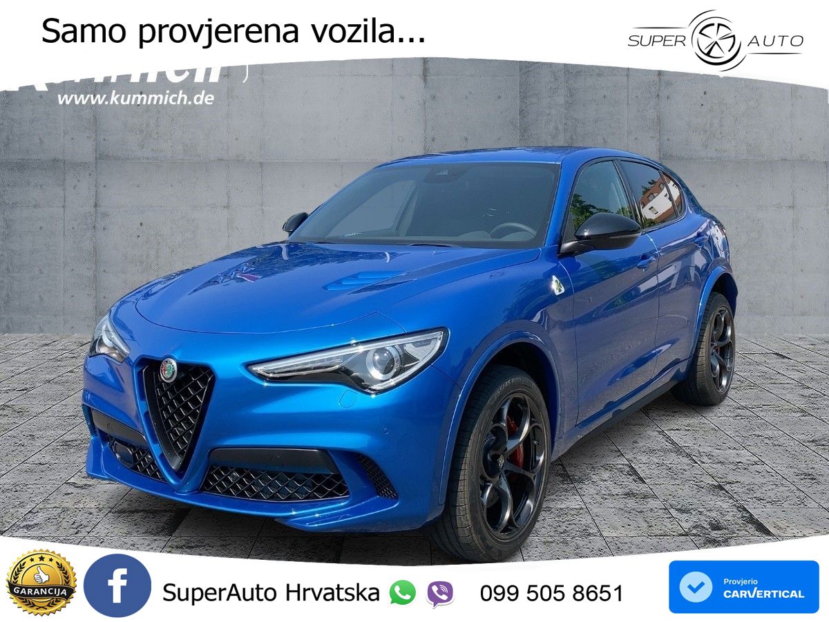 Alfa Romeo Stelvio Quadrifoglio 2.9 V6 Bi-Turbo (520 KS) Q4 Automatic LED+GR SJED+ACC