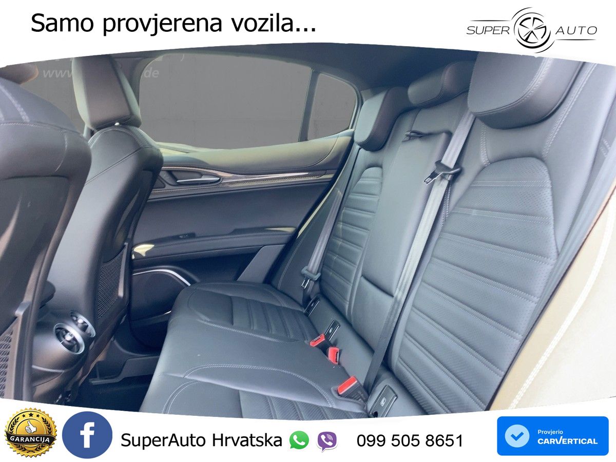 Alfa Romeo Stelvio Quadrifoglio 2.9 V6 Bi-Turbo (520 KS) Q4 Automatic LED+GR SJED+ACC