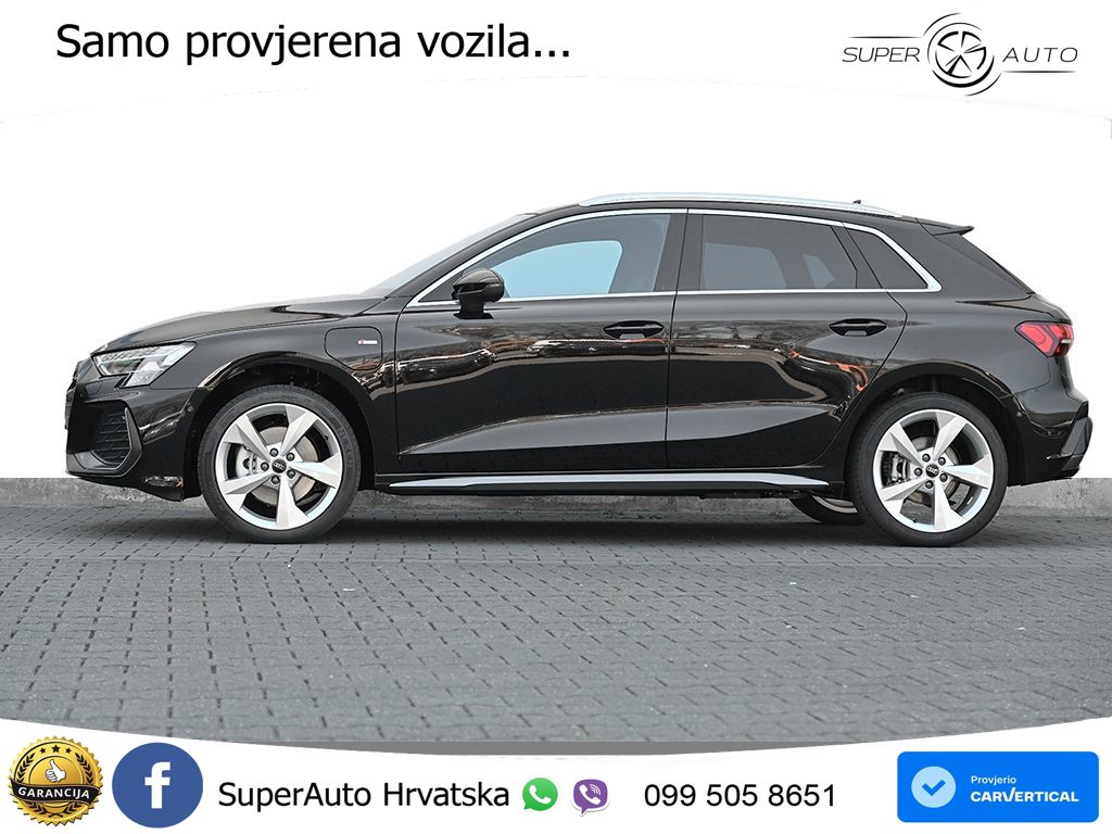 Audi A3 Sportback 40 TFSI e (204 KS) Plug-in Hybrid S tronic S line LED+GR SJED+ACC