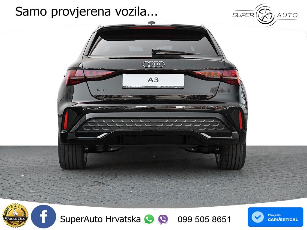 Audi A3 Sportback 40 TFSI e (204 KS) Plug-in Hybrid S tronic S line LED+GR SJED+ACC