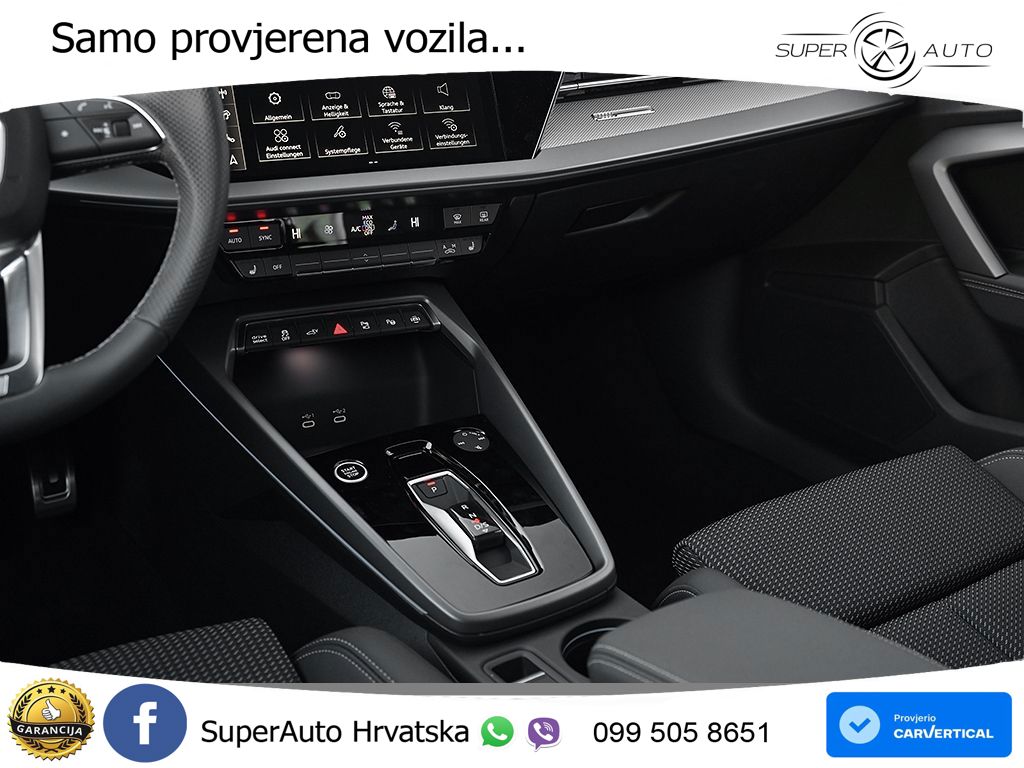 Audi A3 Sportback 40 TFSI e (204 KS) Plug-in Hybrid S tronic S line LED+GR SJED+ACC