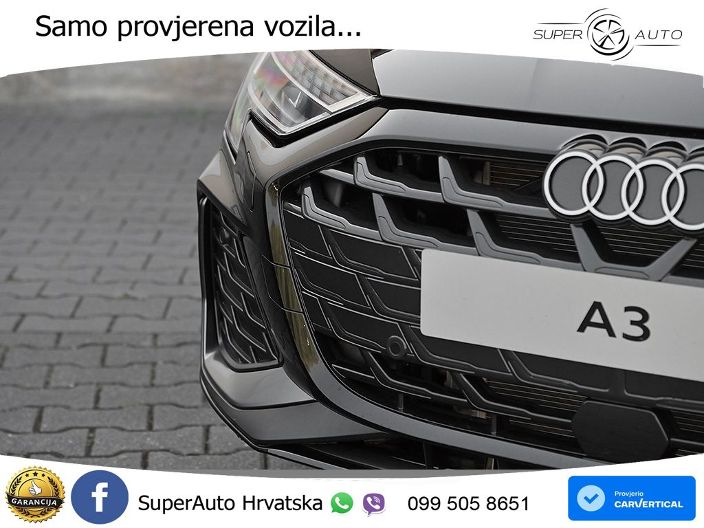 Audi A3 Sportback 40 TFSI e (204 KS) Plug-in Hybrid S tronic S line LED+GR SJED+ACC