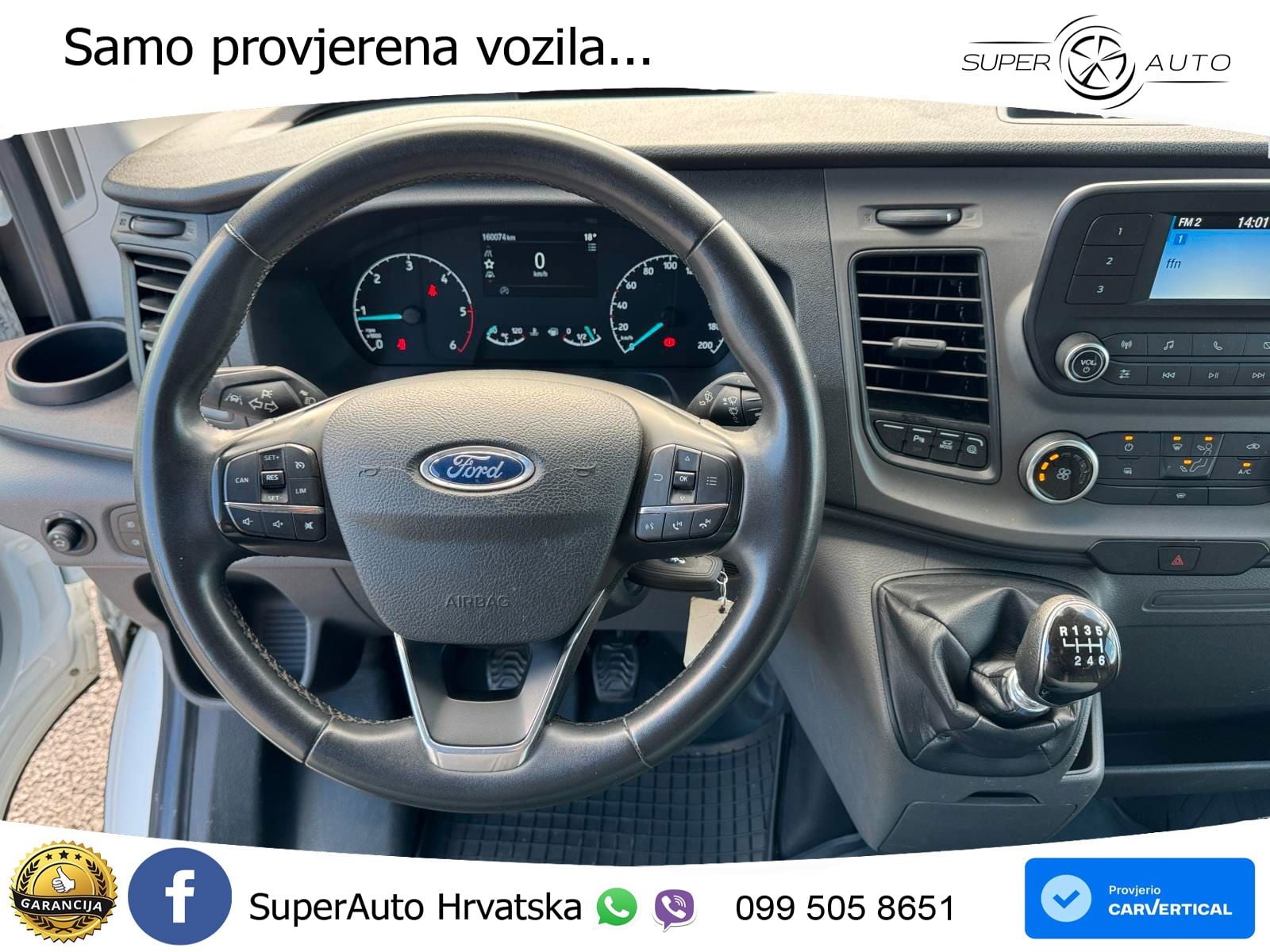 Ford Transit FT 350 130 PS L3H2 Klima Rückfahrkamera 131 KS