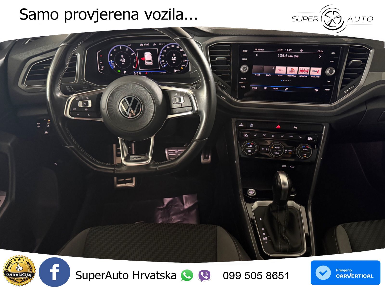 Volkswagen T-Roc I 1.5 TSI (150 KS) DSG LED+GR SJED+ACC