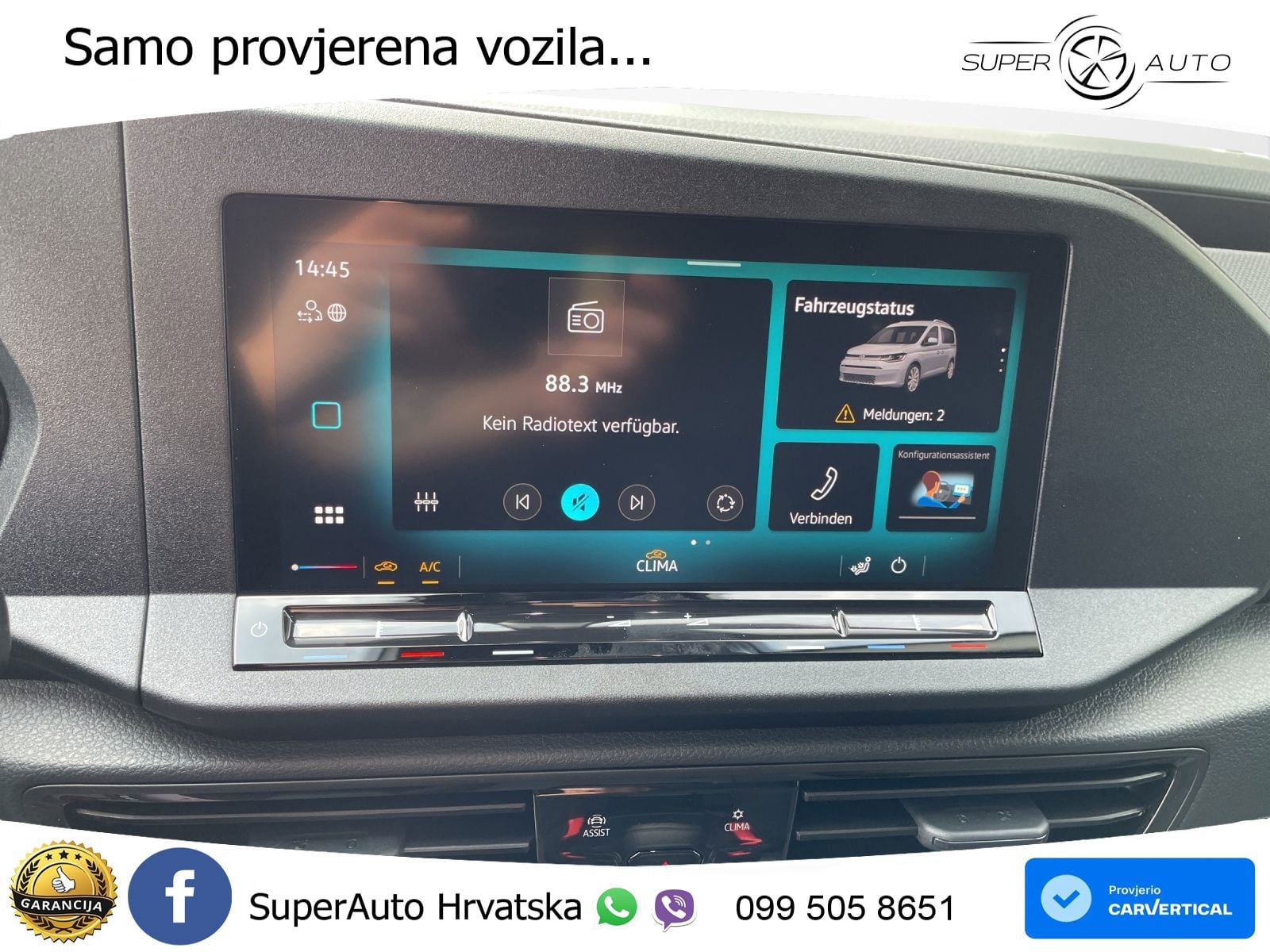 Volkswagen Caddy Maxi Cargo 2.0 TDI Basis Kasten lang  AHK 102 KS
