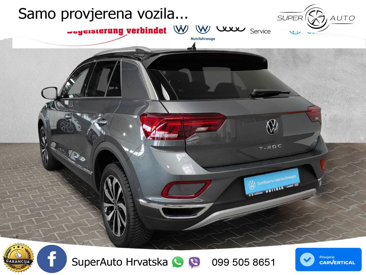 Volkswagen T-Roc 1.5 TSI (150 KS) DSG LED+GR SJED+ACC
