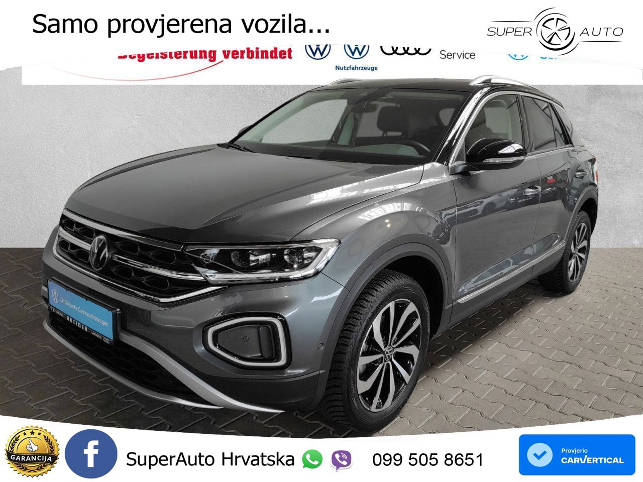 Volkswagen T-Roc 1.5 TSI (150 KS) DSG LED+GR SJED+ACC