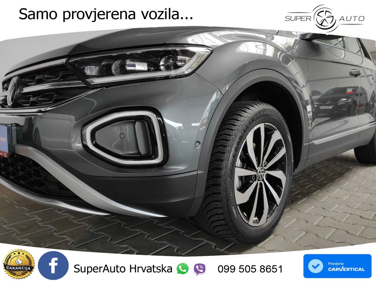 Volkswagen T-Roc 1.5 TSI (150 KS) DSG LED+GR SJED+ACC