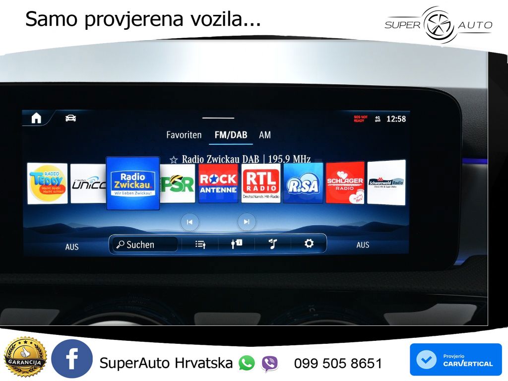 Mercedes-Benz A 180 7G-DCT AMG LED+GR SJED+ACC