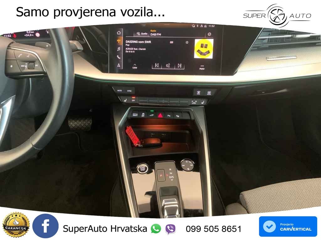 Audi A3 40 TFSIe (204 KS) S tronic LED+GR SJED+ACC