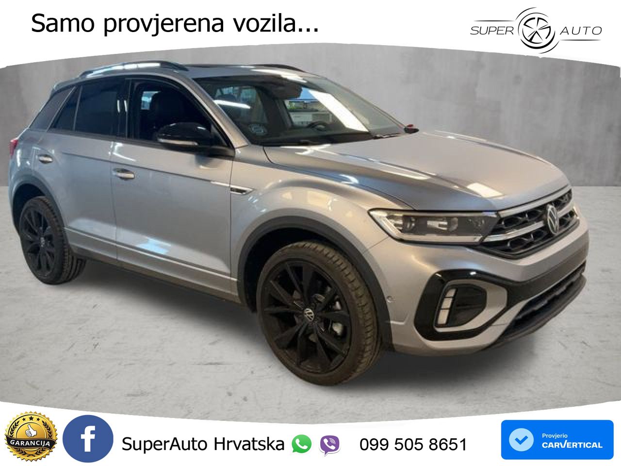 Volkswagen T-Roc 1.5 TSI (150 KS) DSG R-Line LED+GR SJED+ACC
