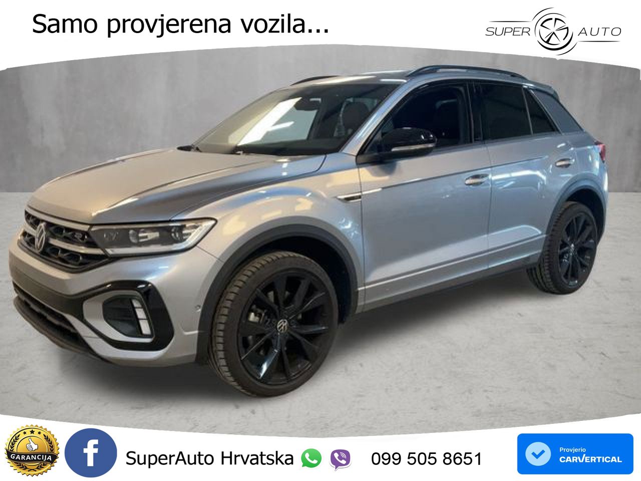 Volkswagen T-Roc 1.5 TSI (150 KS) DSG R-Line LED+GR SJED+ACC