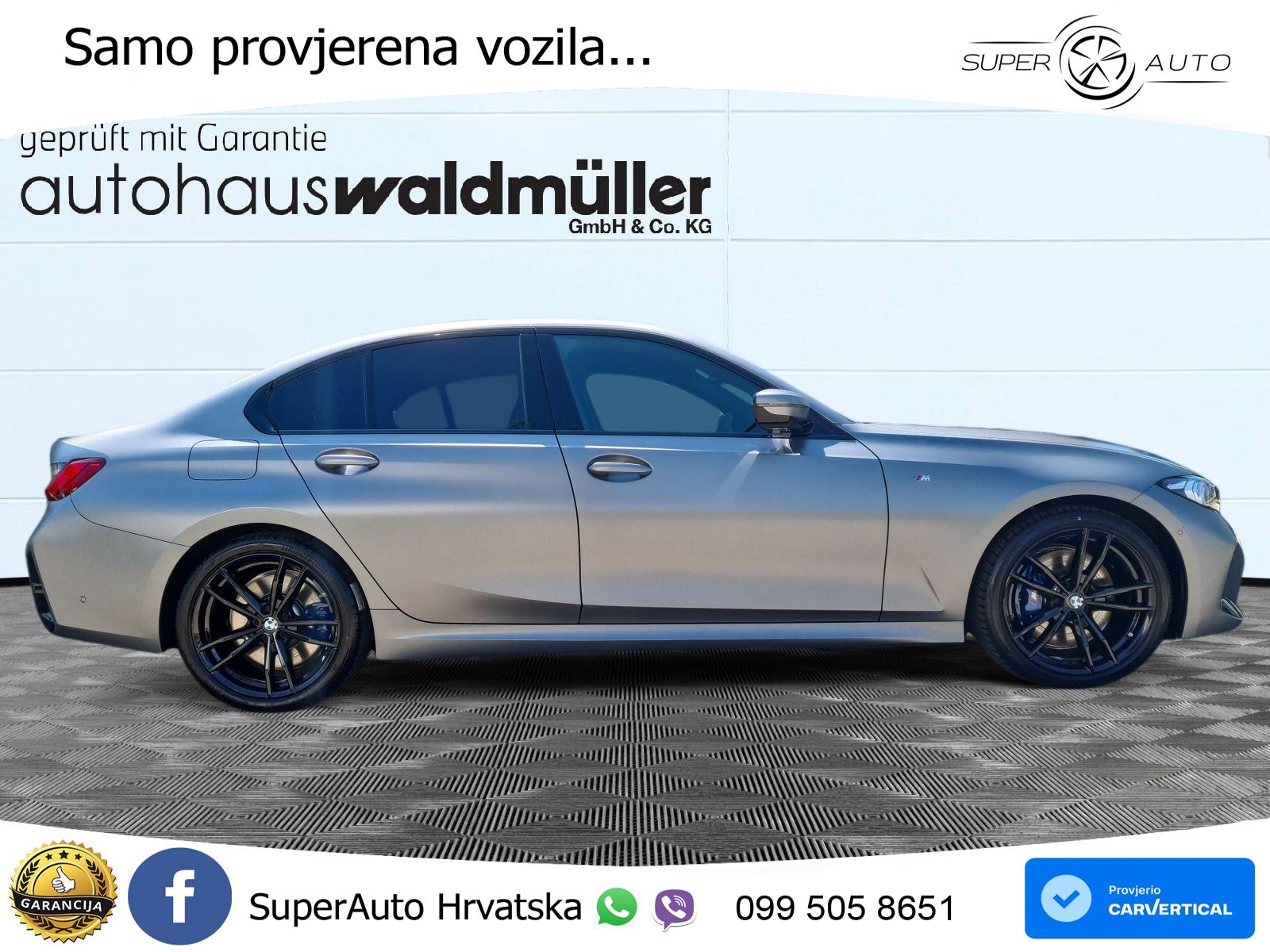 BMW 320d (190 KS) xDrive Steptronic M Sport LED+GR SJED+ACC