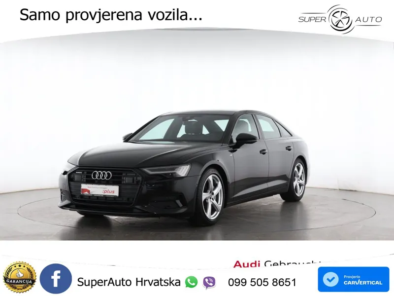 Audi A6 50 TDI V6 (286 KS) quattro tiptronic S line ZRAČNI+ACC+GR SJED+KAM+PANO