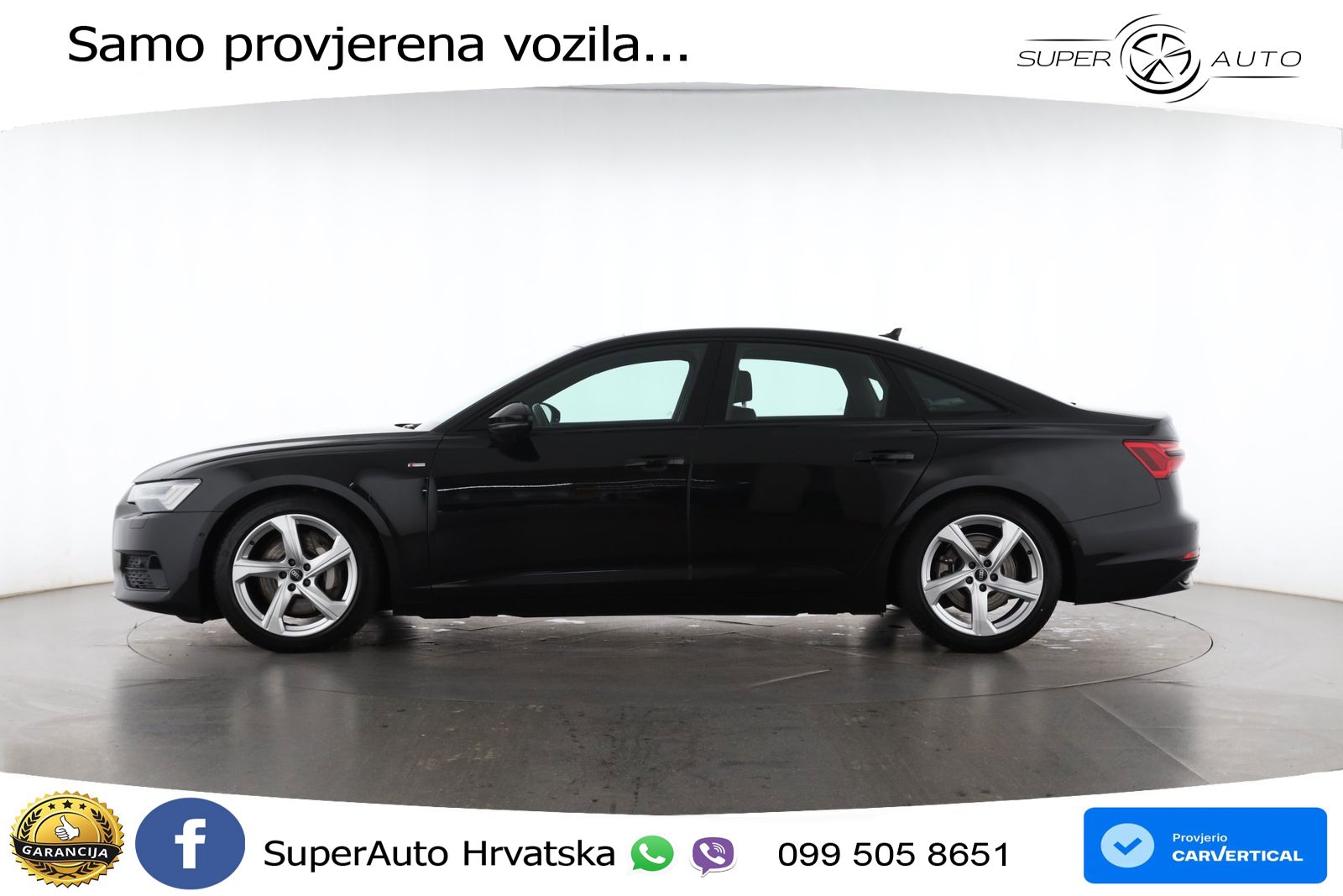 Audi A6 50 TDI V6 (286 KS) quattro tiptronic S line ZRAČNI+ACC+GR SJED+KAM+PANO