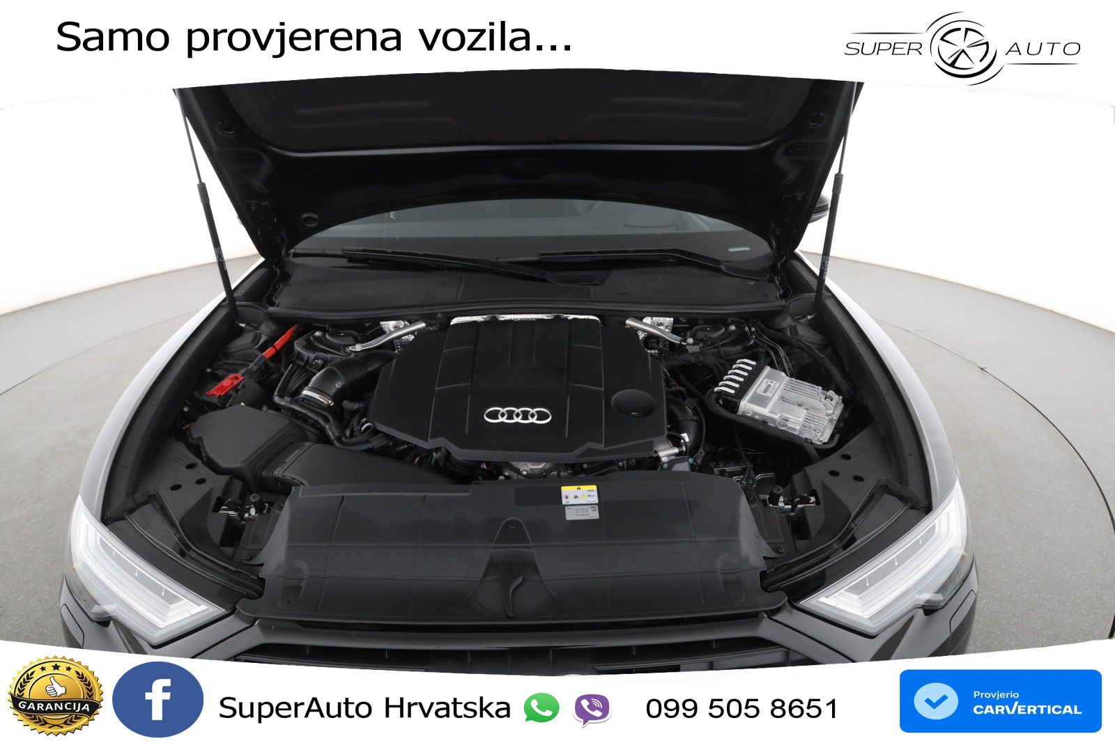 Audi A6 50 TDI V6 (286 KS) quattro tiptronic S line ZRAČNI+ACC+GR SJED+KAM+PANO