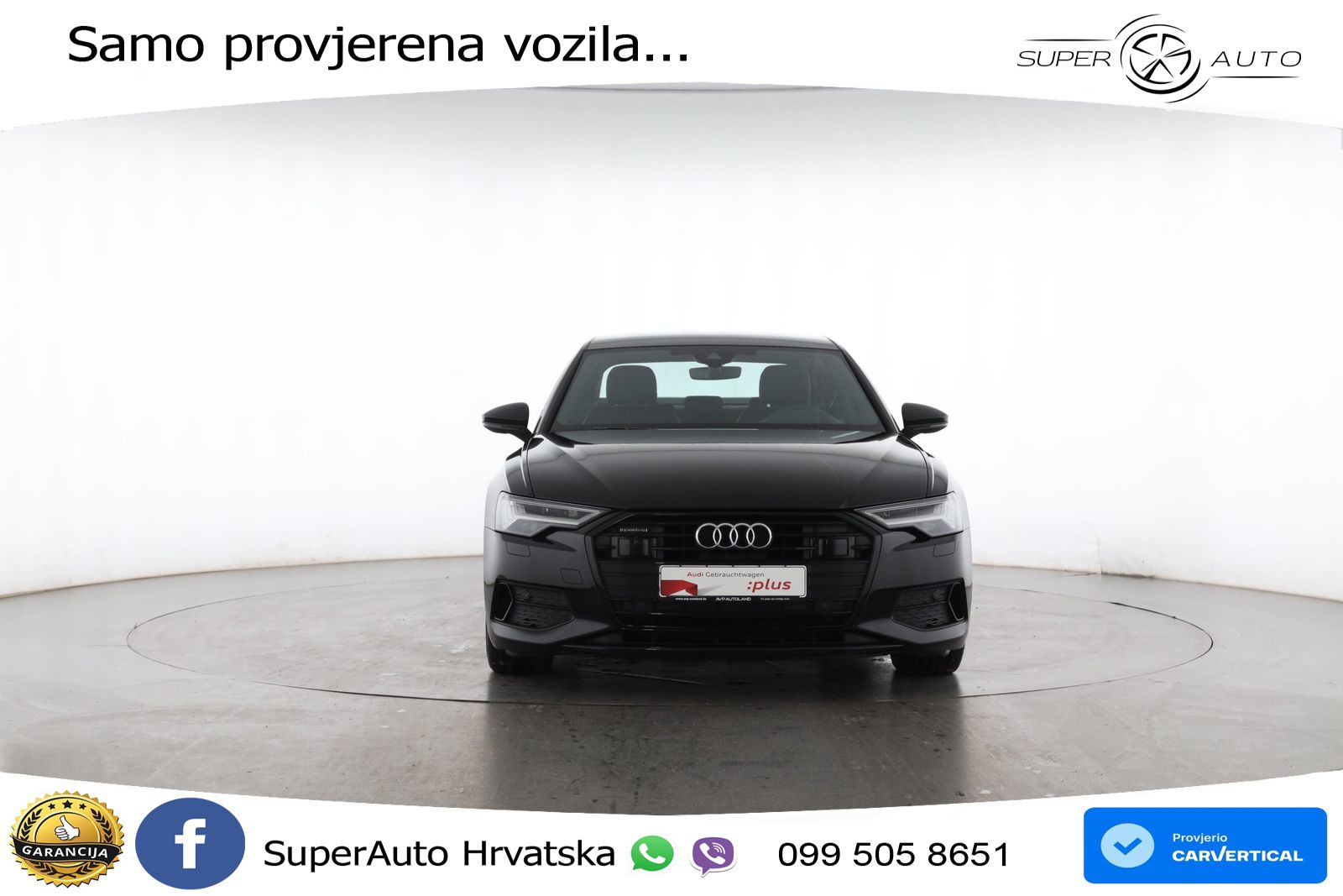 Audi A6 50 TDI V6 (286 KS) quattro tiptronic S line ZRAČNI+ACC+GR SJED+KAM+PANO