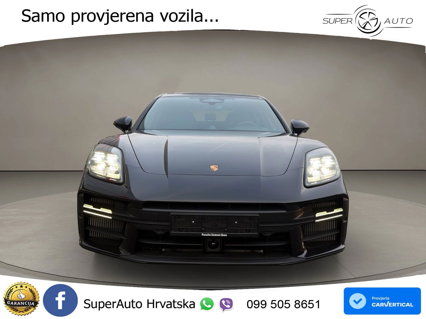 Porsche Panamera 4S 2.9 V6 (544 KS) E-Hybrid PDK ZRAČNI+ACC+GR SJED+KAM+PANO