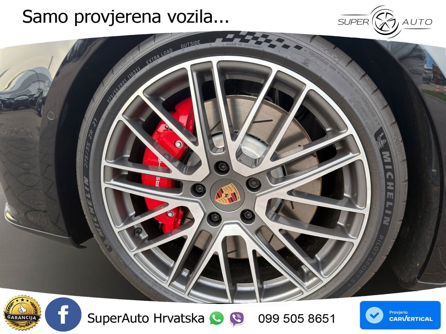 Porsche Panamera 4S 2.9 V6 (544 KS) E-Hybrid PDK ZRAČNI+ACC+GR SJED+KAM+PANO