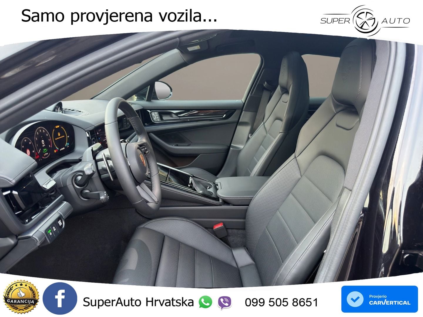 Porsche Panamera 4S 2.9 V6 (544 KS) E-Hybrid PDK ZRAČNI+ACC+GR SJED+KAM+PANO