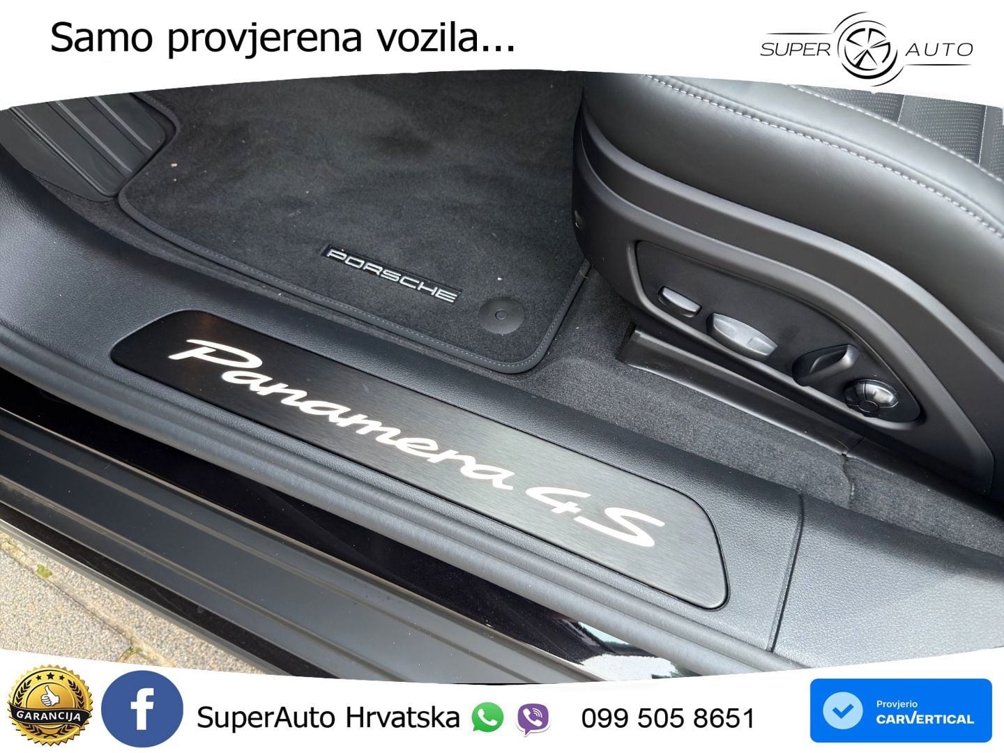 Porsche Panamera 4S 2.9 V6 (544 KS) E-Hybrid PDK ZRAČNI+ACC+GR SJED+KAM+PANO