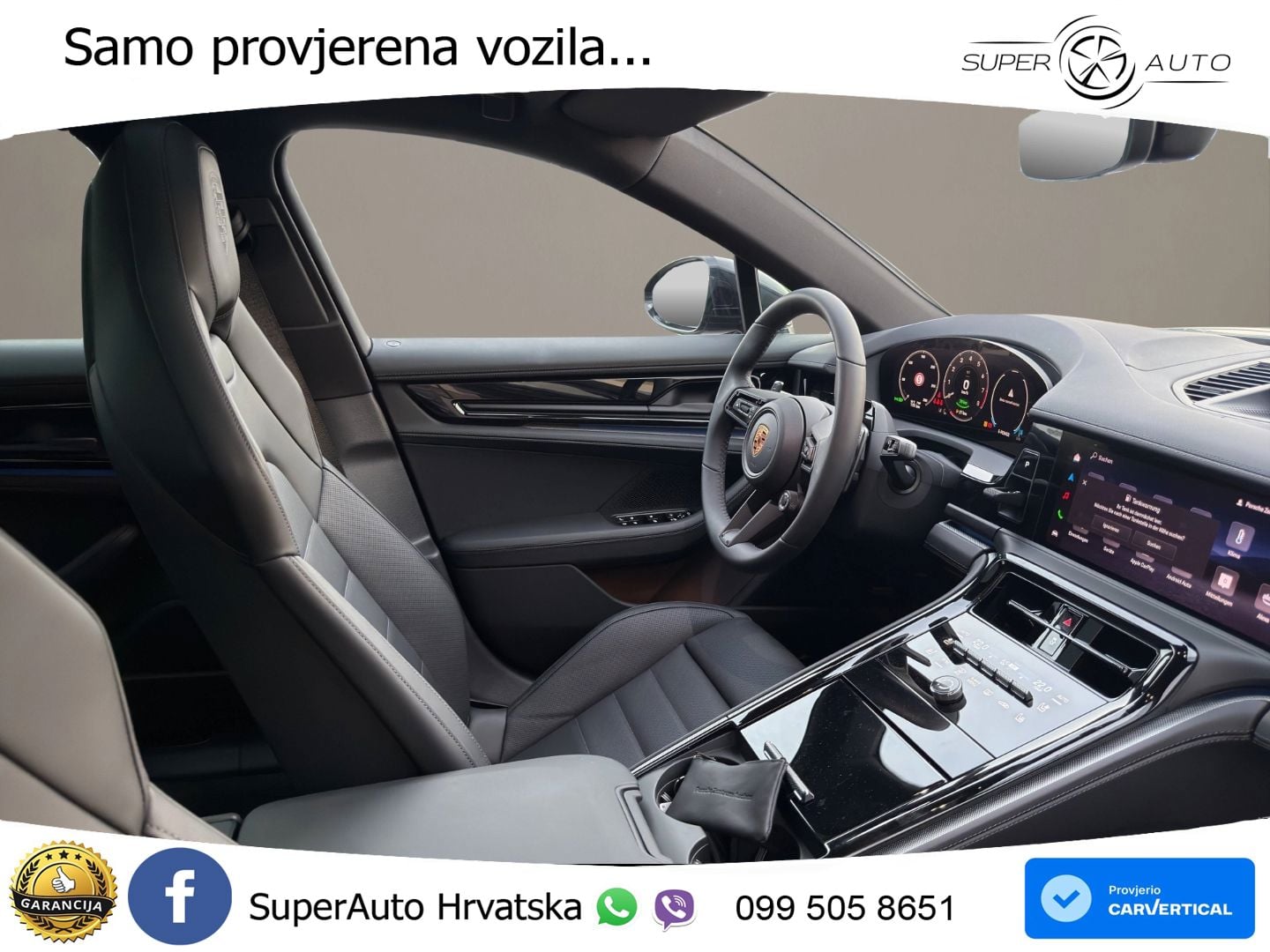 Porsche Panamera 4S 2.9 V6 (544 KS) E-Hybrid PDK ZRAČNI+ACC+GR SJED+KAM+PANO