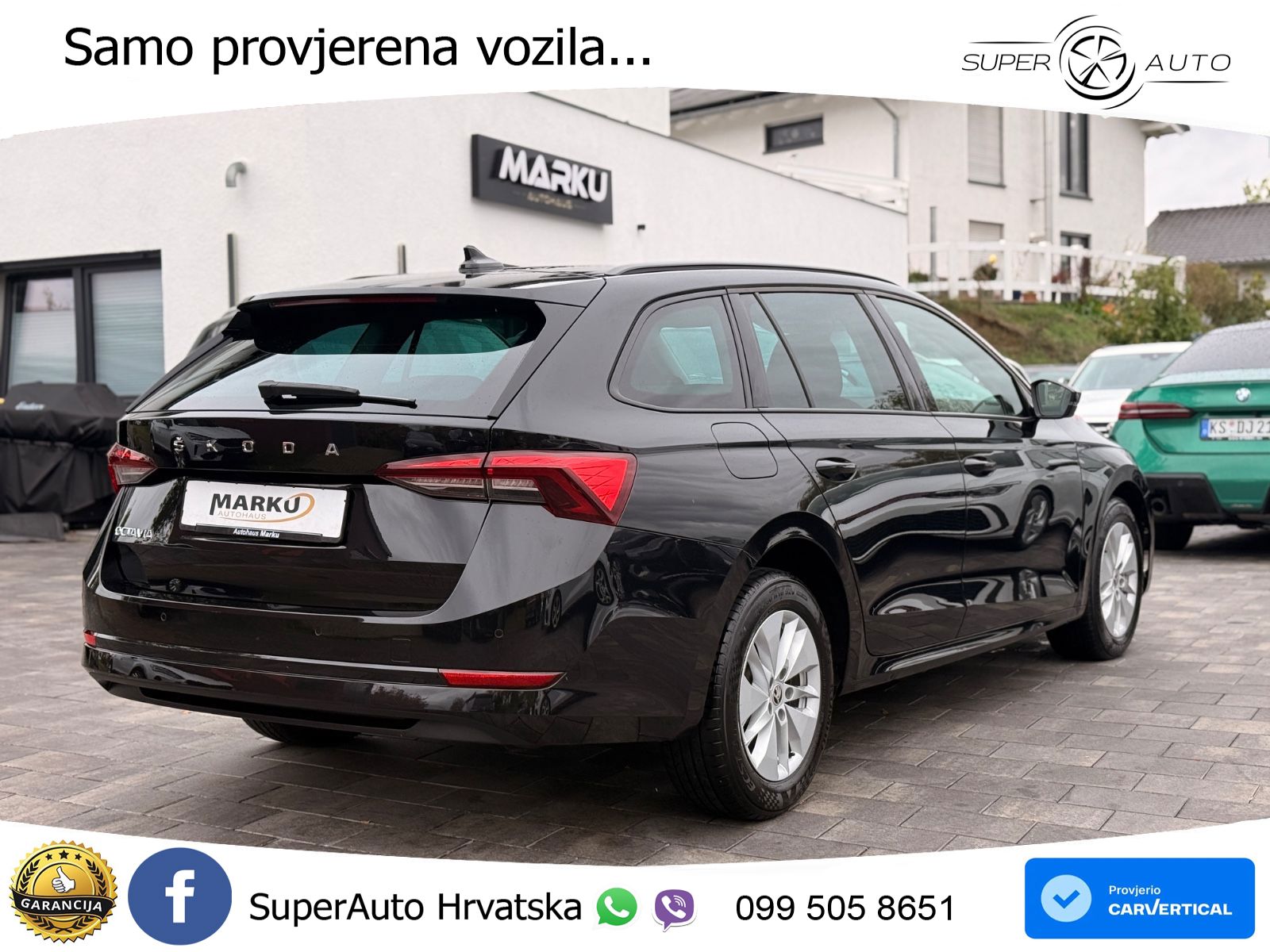 Škoda Octavia Combi 2.0 TDI (150 KS) DSG LED+GR SJED+ACC