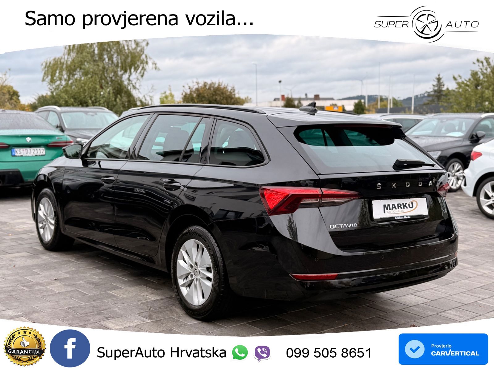Škoda Octavia Combi 2.0 TDI (150 KS) DSG LED+GR SJED+ACC