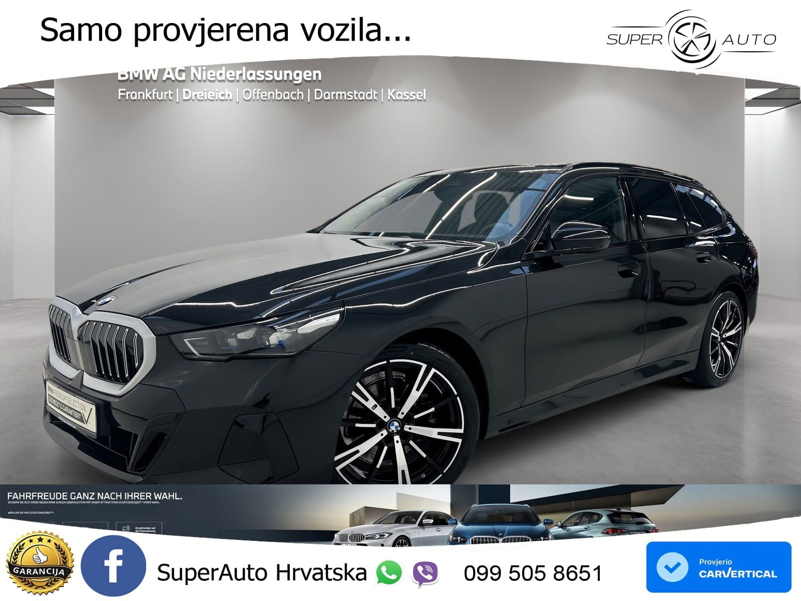 BMW 520d Touring (197 KS) Steptronic M Sport LED+GR SJED+ACC