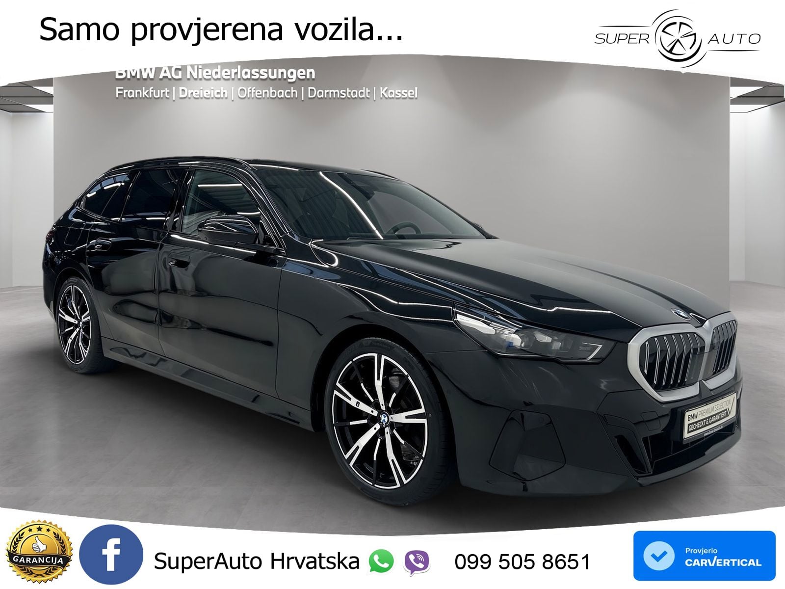 BMW 520d Touring (197 KS) Steptronic M Sport LED+GR SJED+ACC