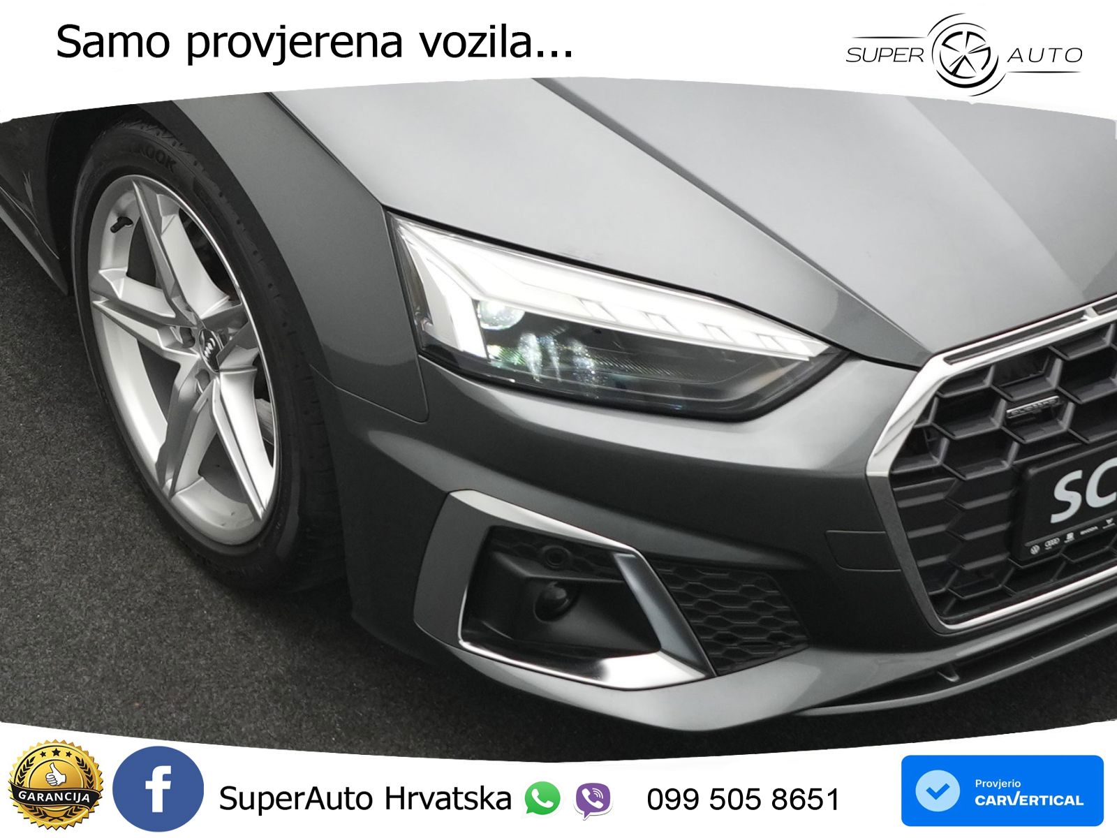 Audi A5 Sportback 40 TDI (204 KS) quattro S tronic 2x S line MATRIX+GR SJED+KAM