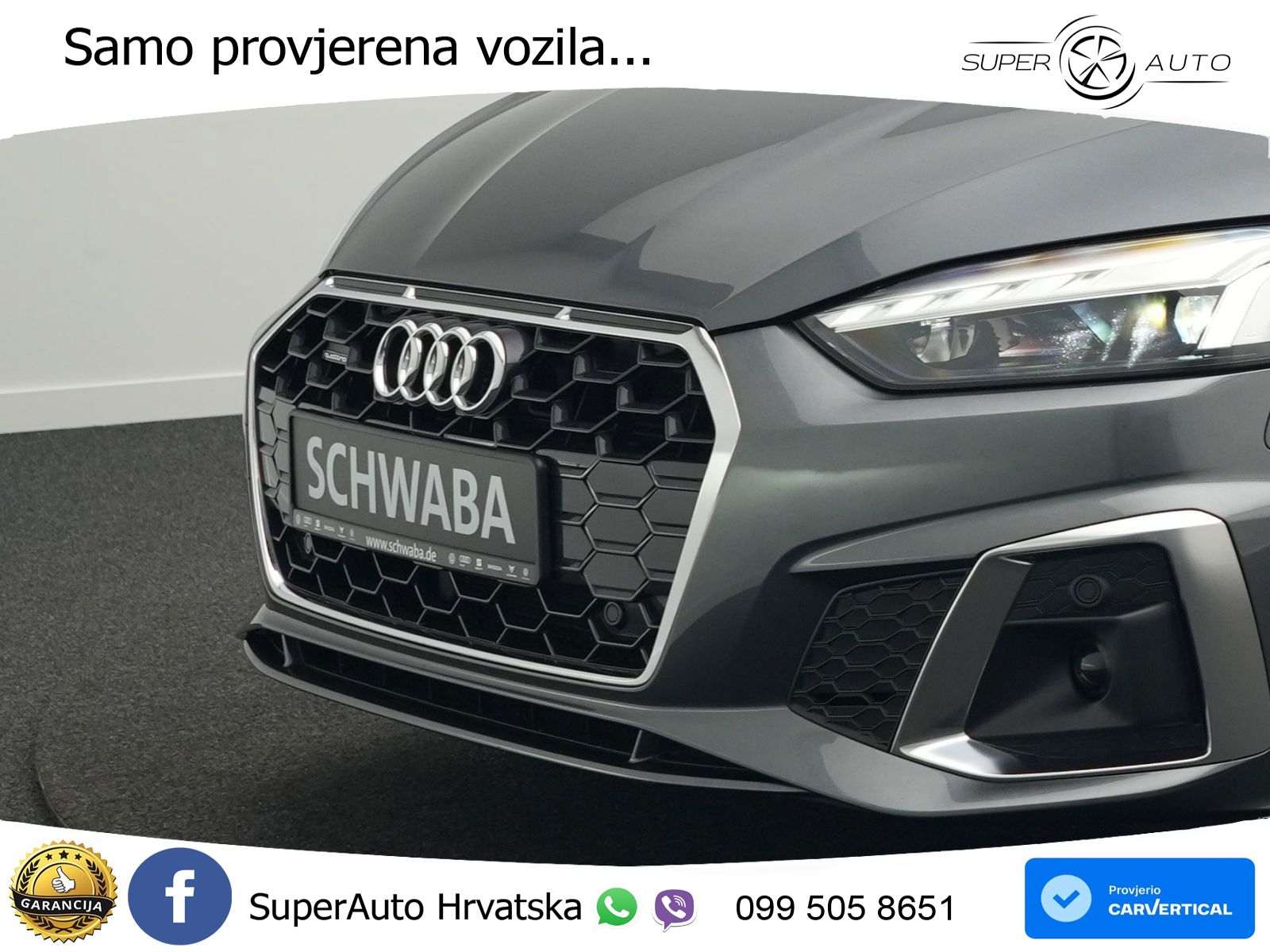 Audi A5 Sportback 40 TDI (204 KS) quattro S tronic 2x S line MATRIX+GR SJED+KAM