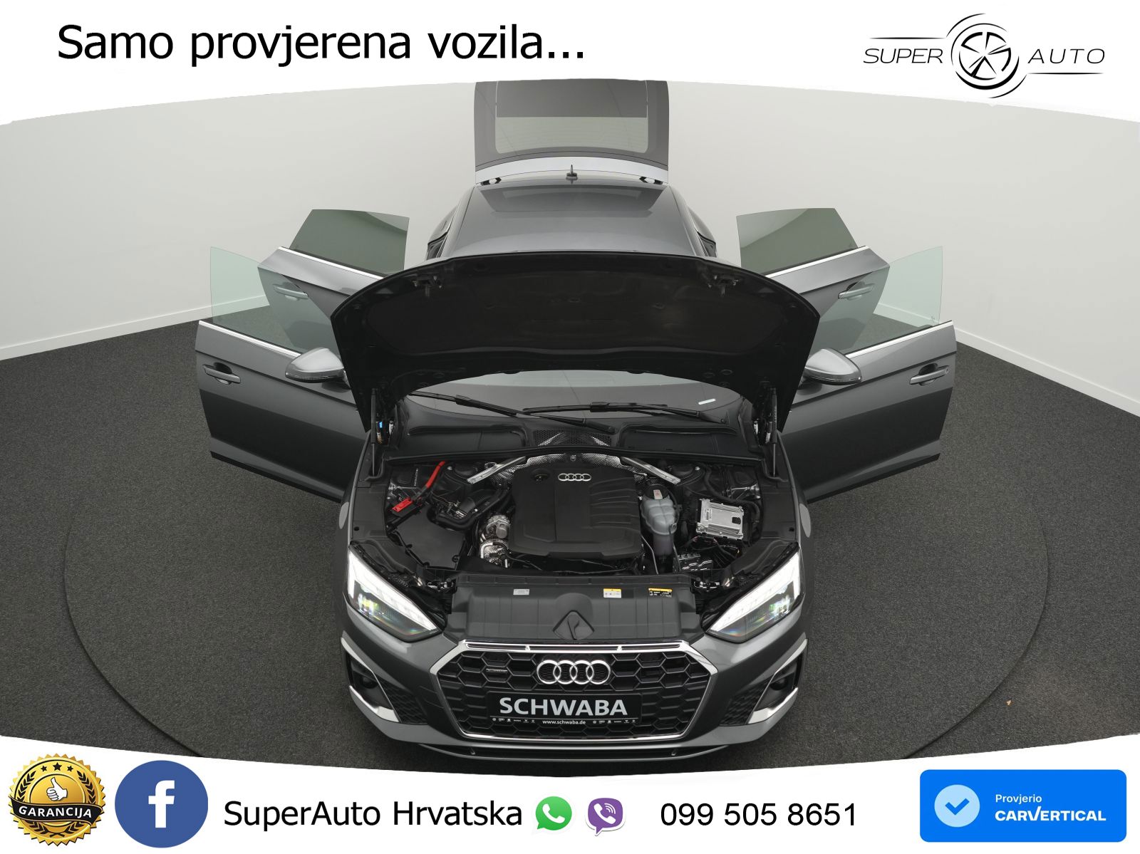 Audi A5 Sportback 40 TDI (204 KS) quattro S tronic 2x S line MATRIX+GR SJED+KAM