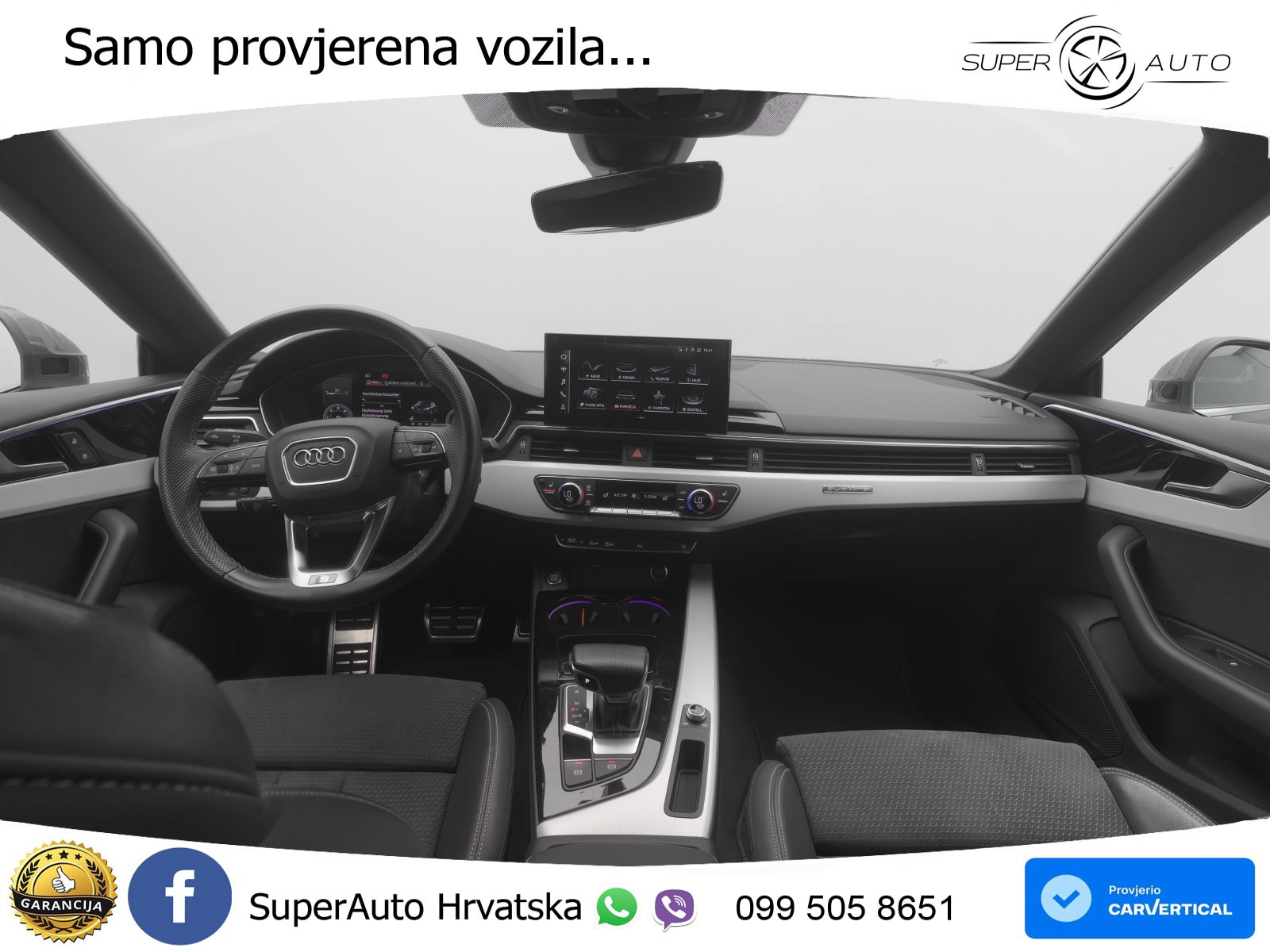 Audi A5 Sportback 40 TDI (204 KS) quattro S tronic 2x S line MATRIX+GR SJED+KAM