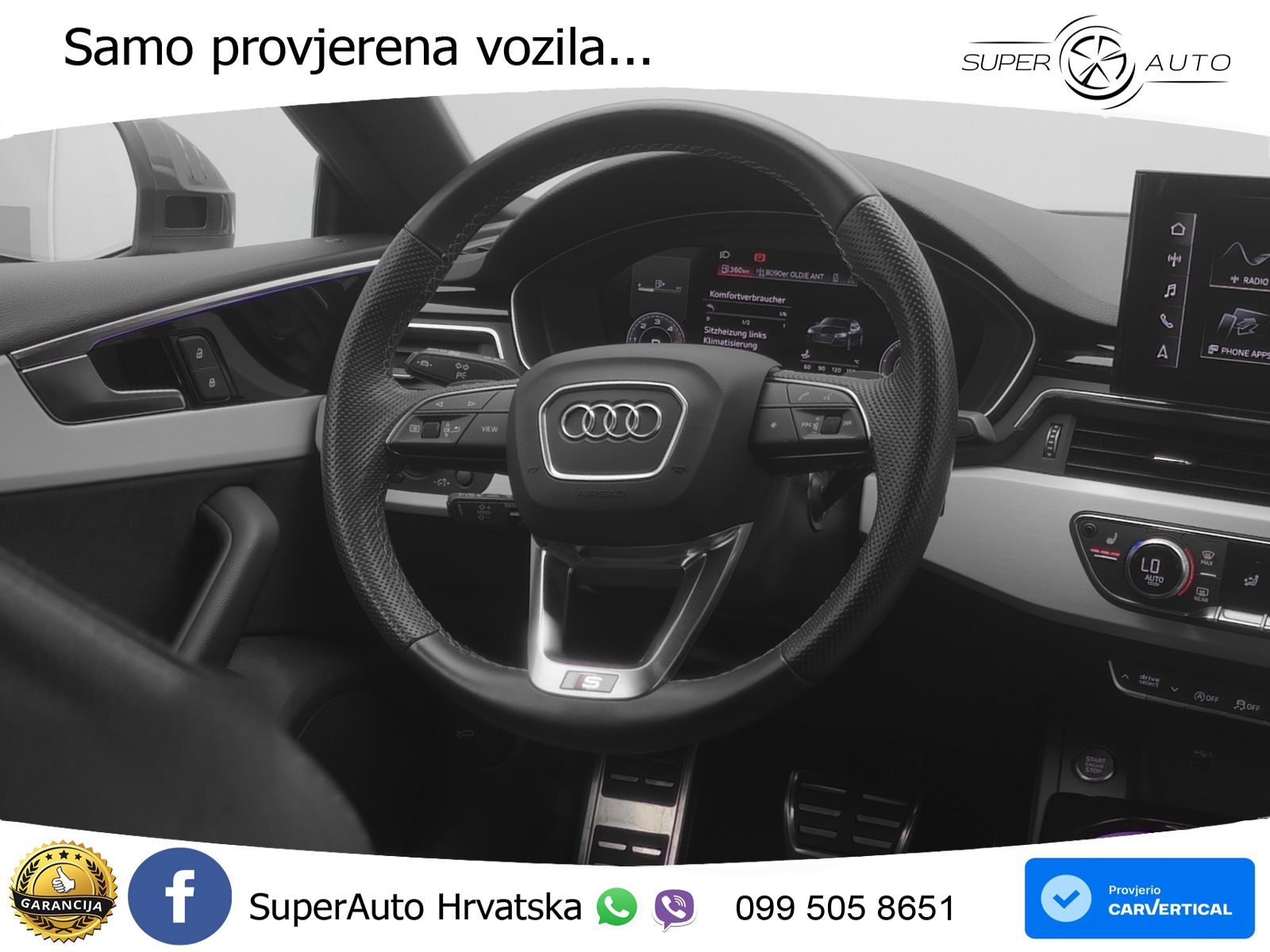 Audi A5 Sportback 40 TDI (204 KS) quattro S tronic 2x S line MATRIX+GR SJED+KAM