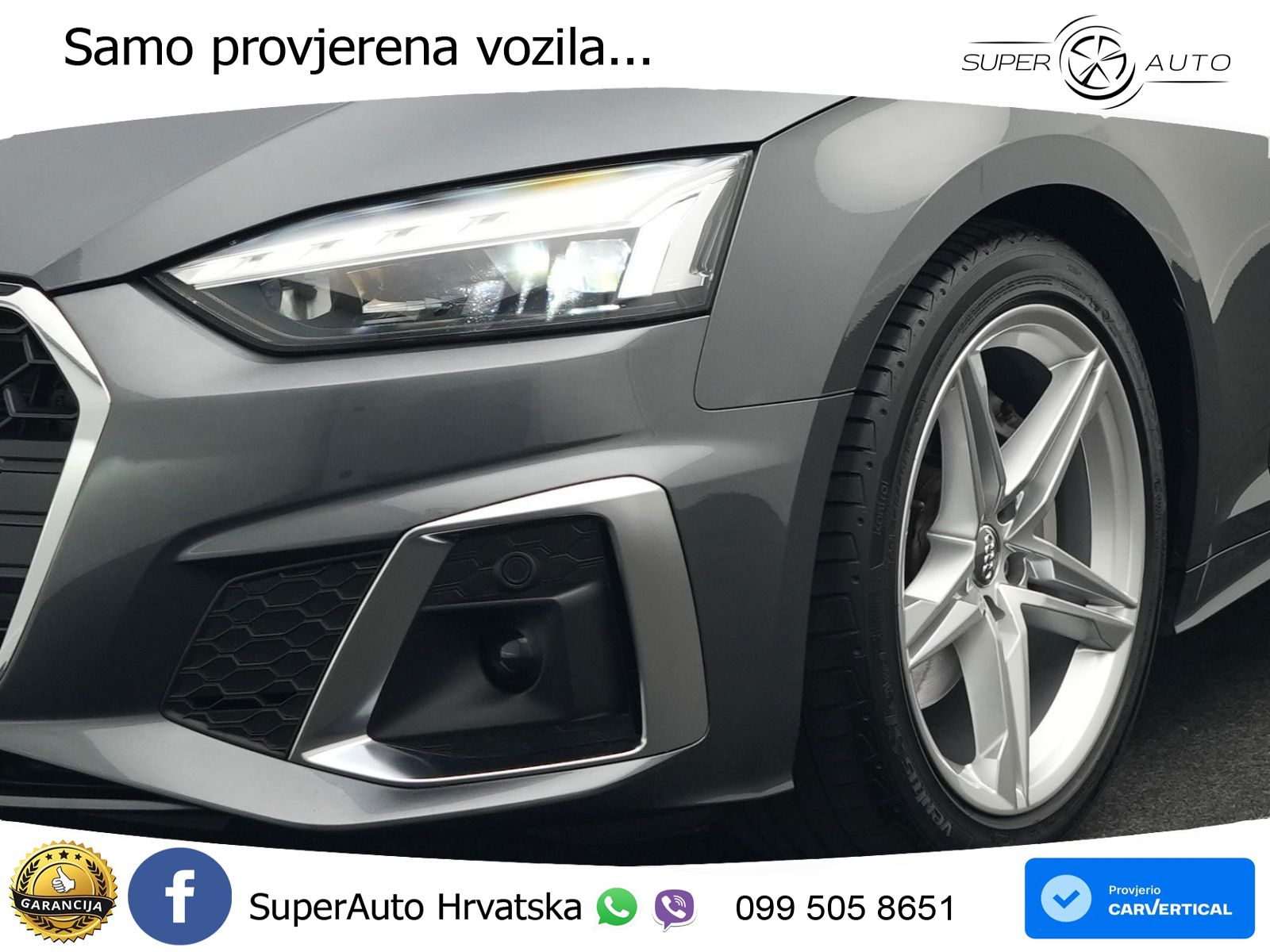 Audi A5 Sportback 40 TDI (204 KS) quattro S tronic 2x S line MATRIX+GR SJED+KAM