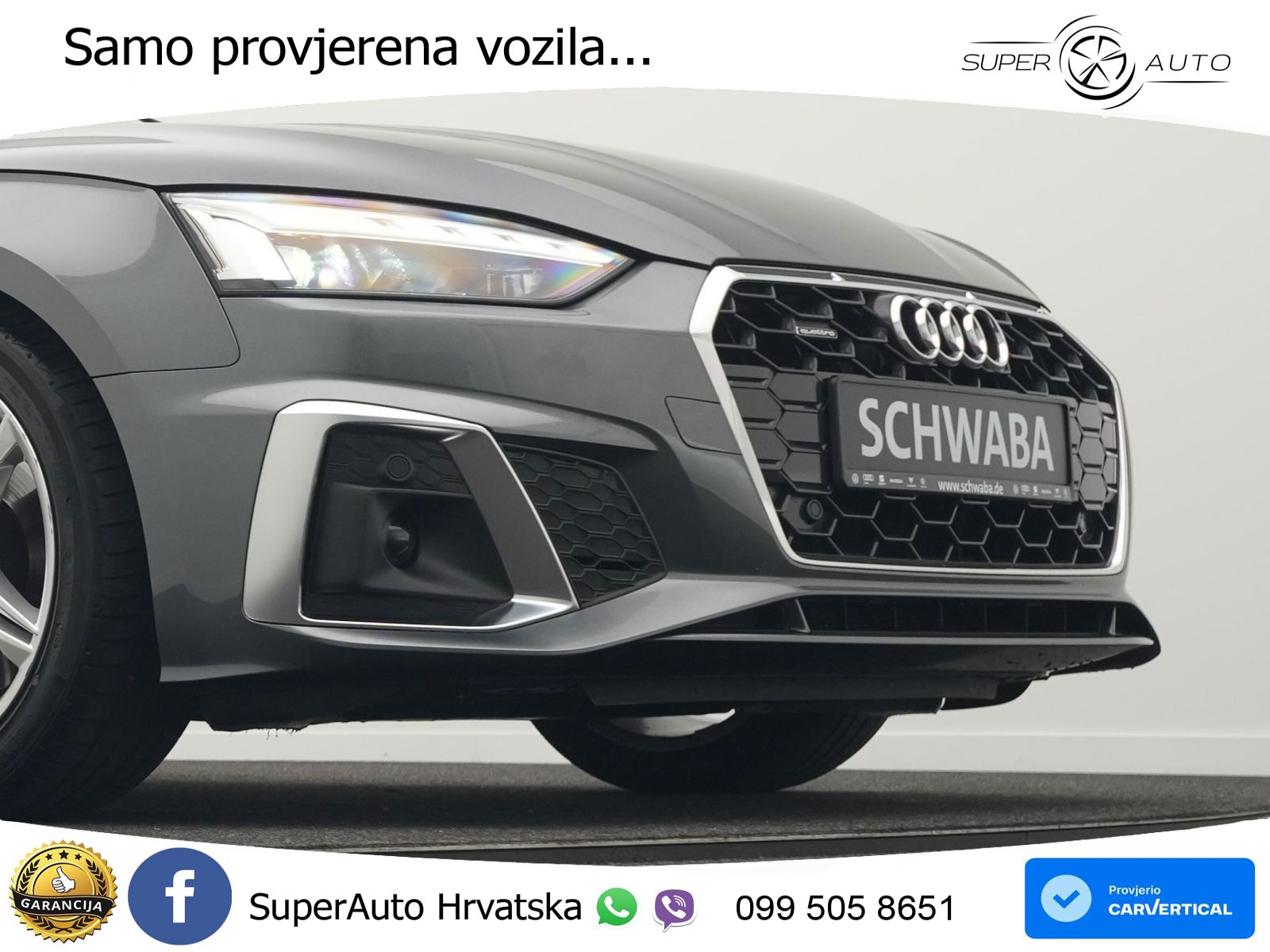 Audi A5 Sportback 40 TDI (204 KS) quattro S tronic 2x S line MATRIX+GR SJED+KAM