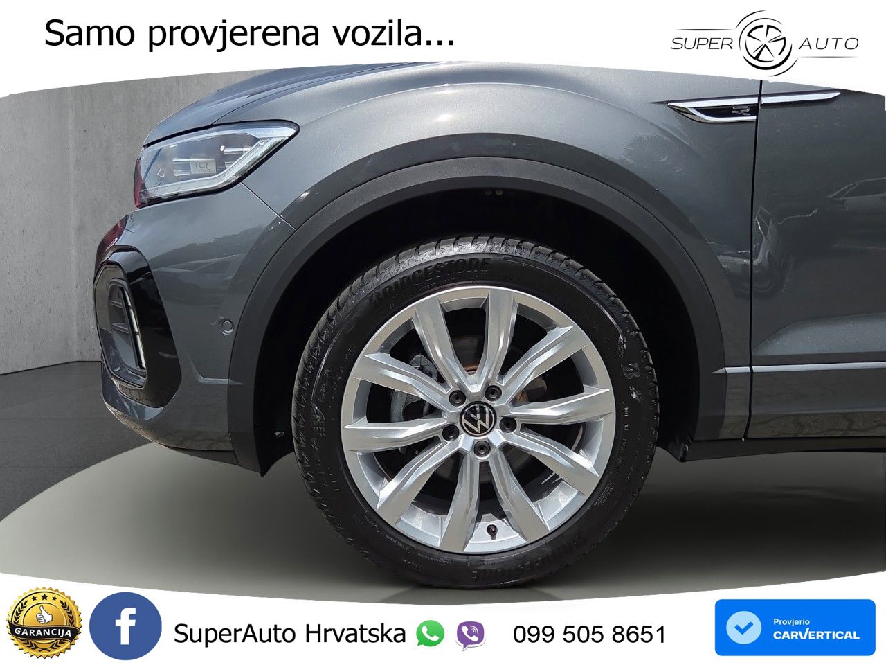 Volkswagen T-Roc 1.5 TSI (150 KS) DSG R-Line LED+GR SJED+ACC