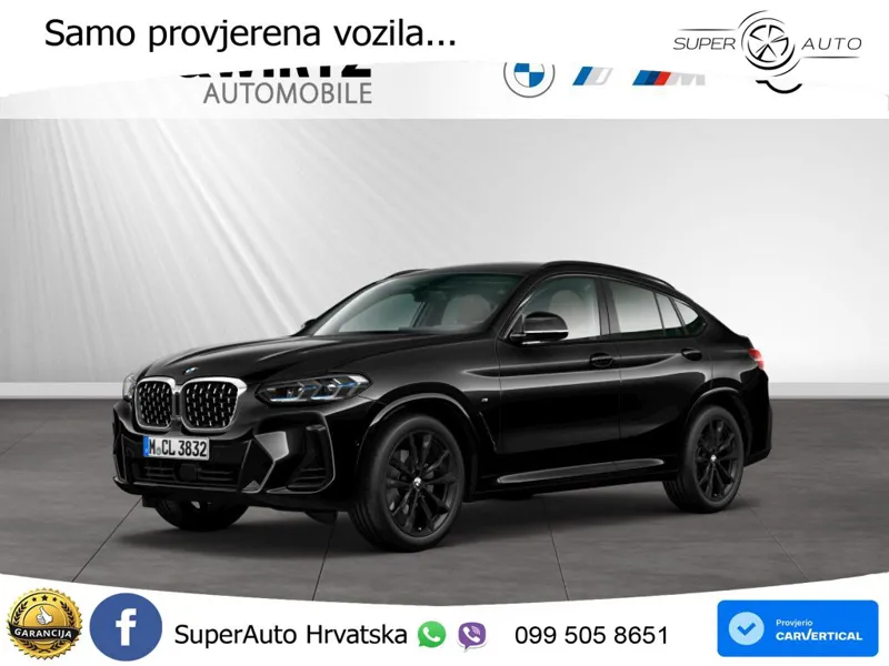 BMW X4 30d (286 KS) xDrive Steptronic M Sport LED+GR SJED+ACC