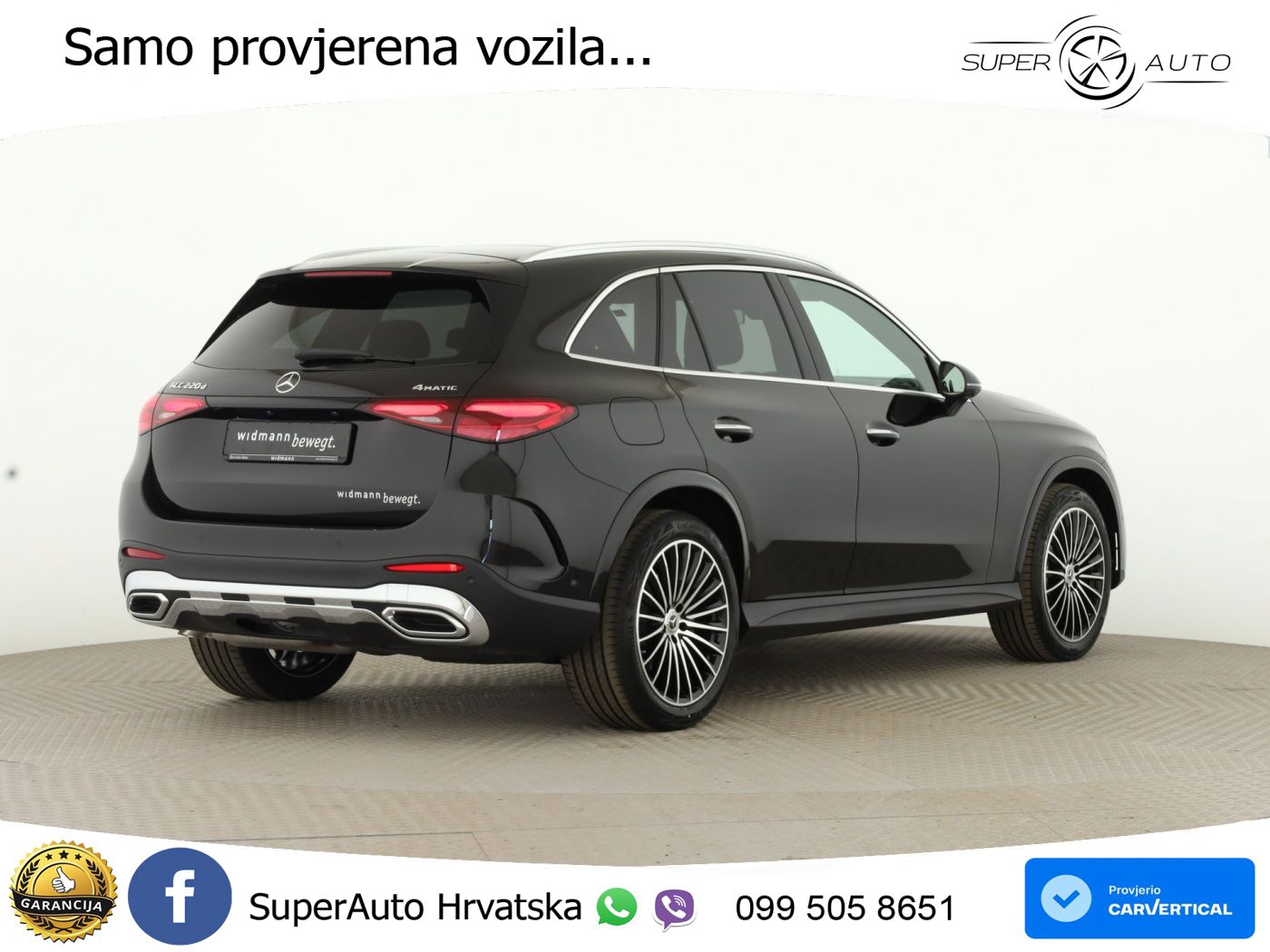 Mercedes GLC 220d (197 KS) 4MATIC 9G-TRONIC AMG LED+GR SJED+ACC