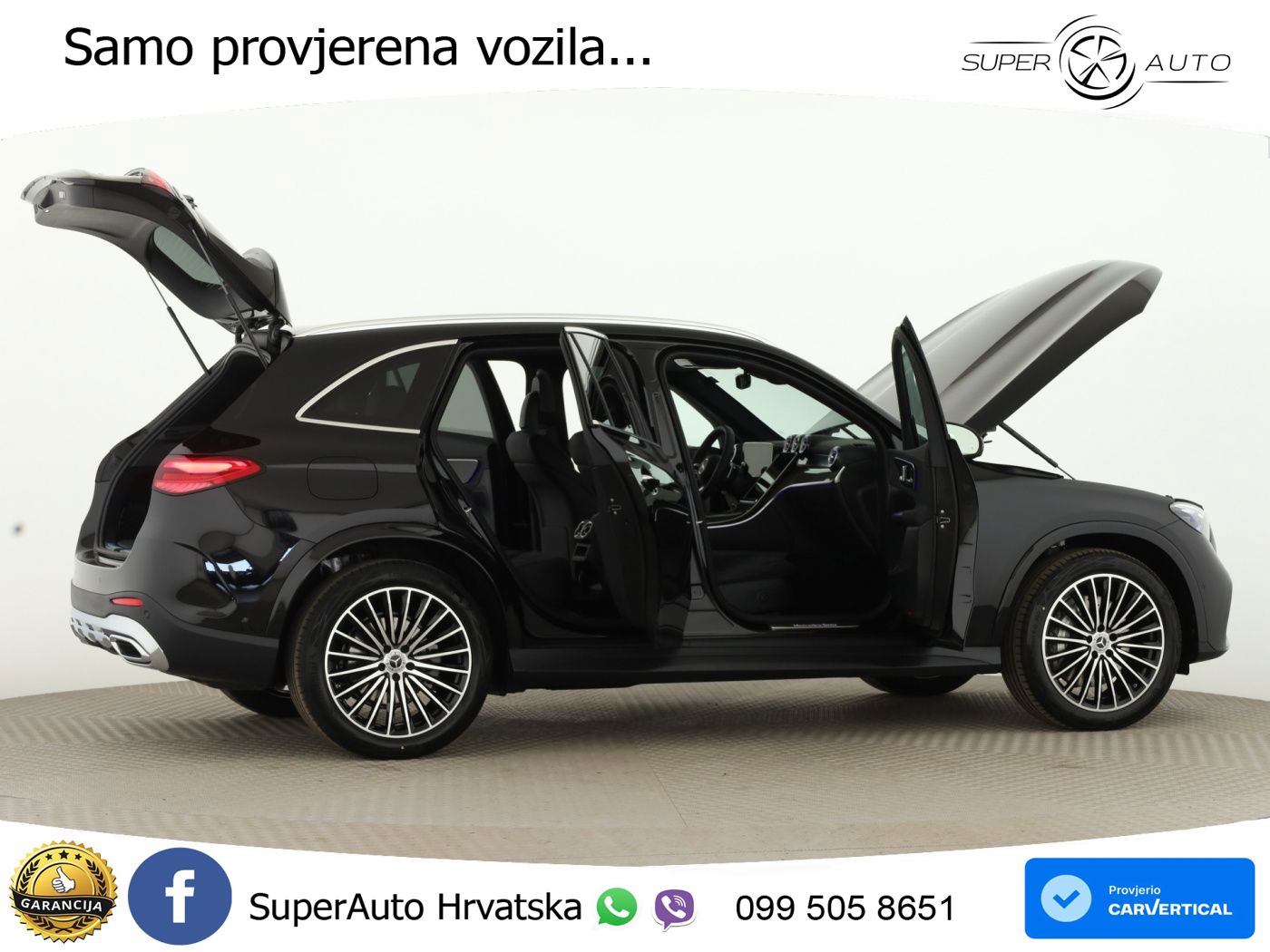 Mercedes GLC 220d (197 KS) 4MATIC 9G-TRONIC AMG LED+GR SJED+ACC