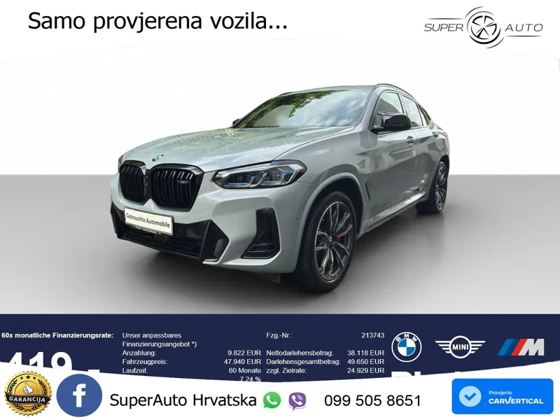 BMW X4 M40i (360 KS) xDrive Steptronic