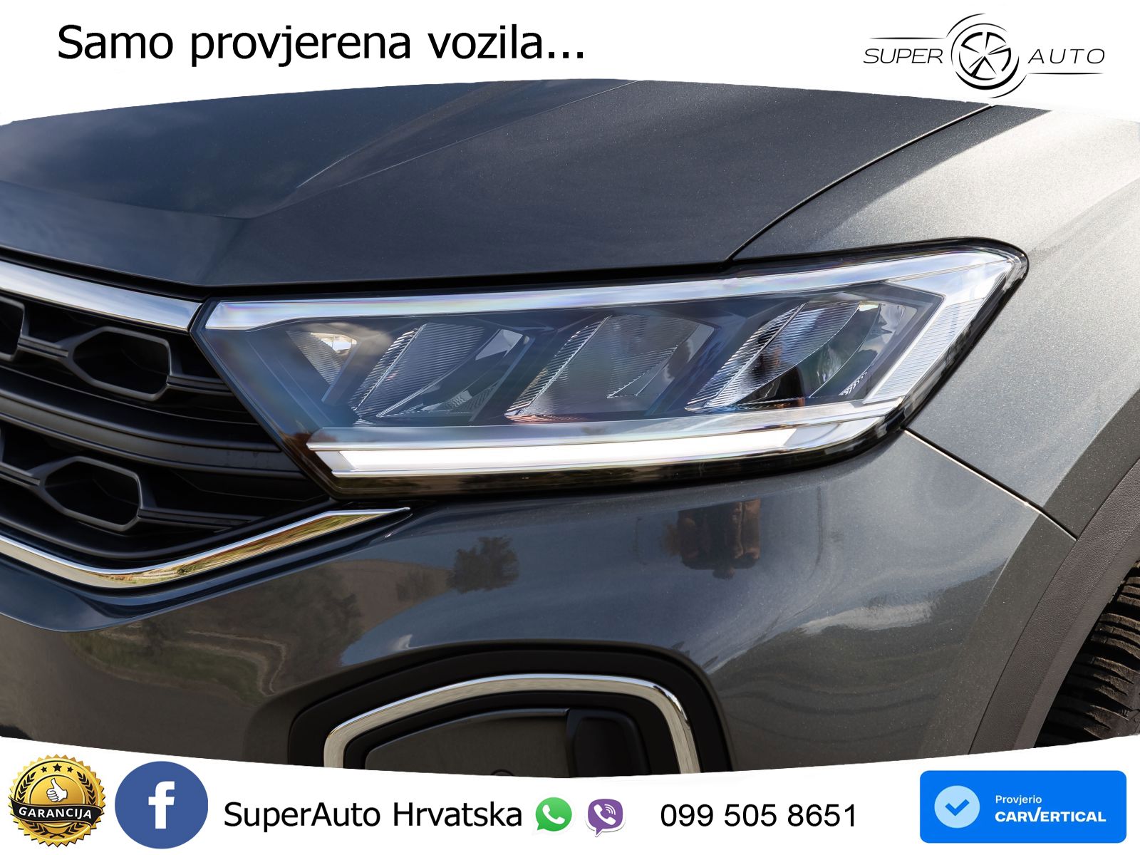 Volkswagen T-Roc 1.5 TSI (150 KS) DSG LED+GR SJED+ACC