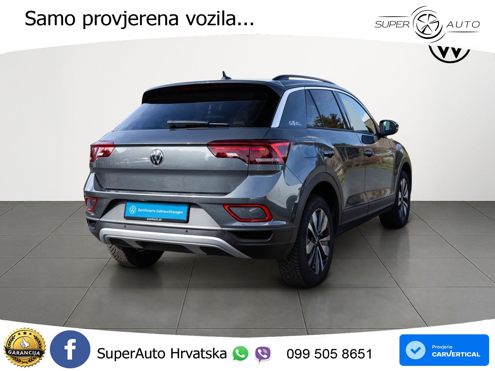 Volkswagen T-Roc 1.5 TSI (150 KS) DSG LED+GR SJED+ACC